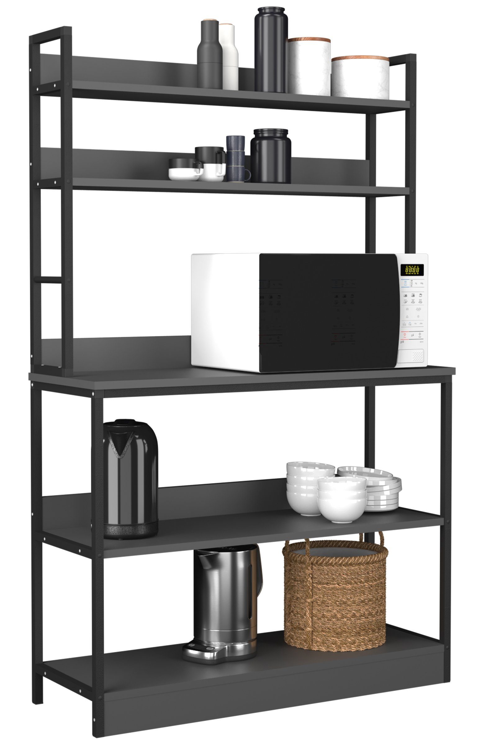 VCM Unterschrank Küchenschrank Kommode Buffet Mikrowelle günstig online kaufen