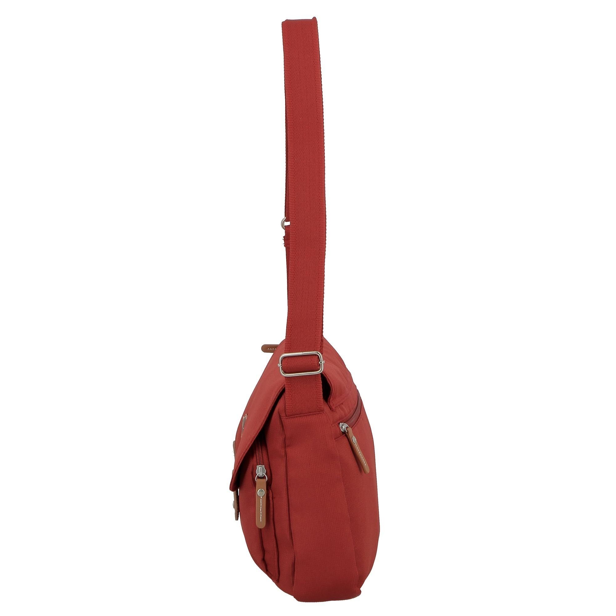 Jump Messenger Bag Etretat, Nylon rouge