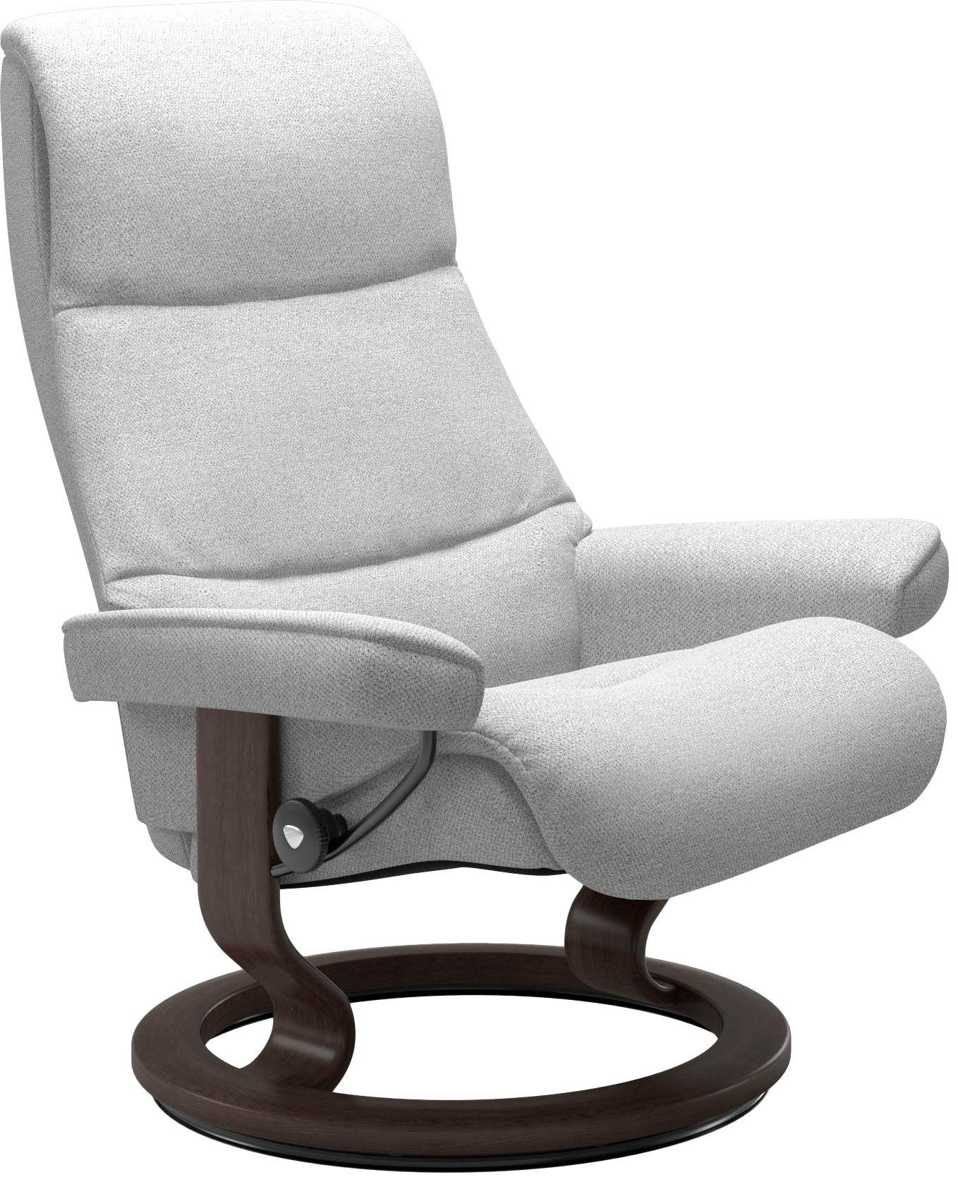 View Größe Stressless® M,Gestell Hocker), Relaxsessel mit (Set, Base, Classic Relaxsessel mit Wenge