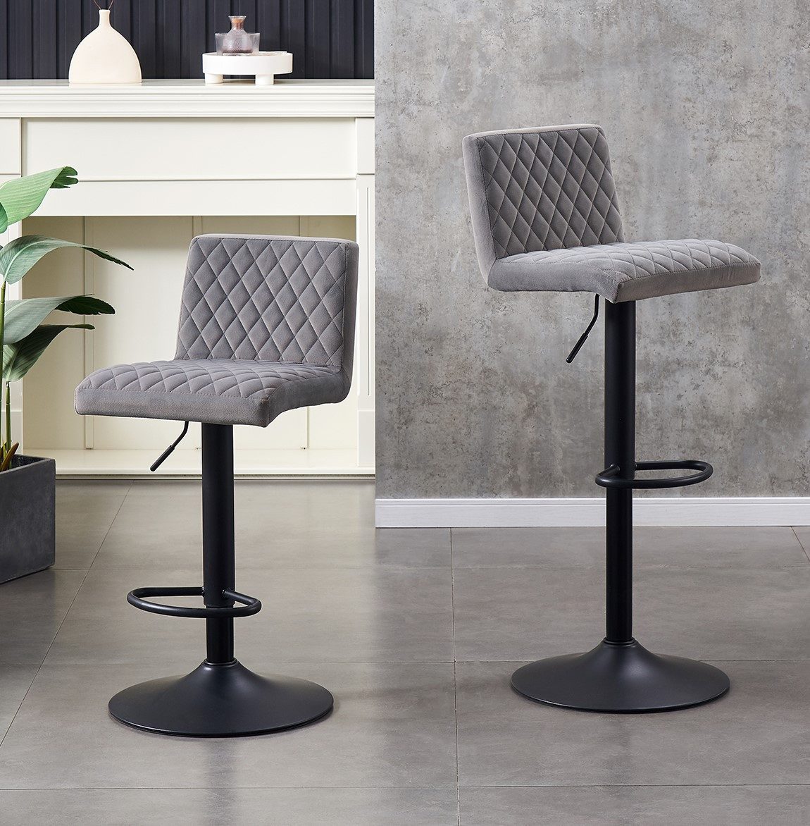 JYMTOM Barhocker 2er-Set Barhocker, höhenverstellbar, 360° günstig online kaufen