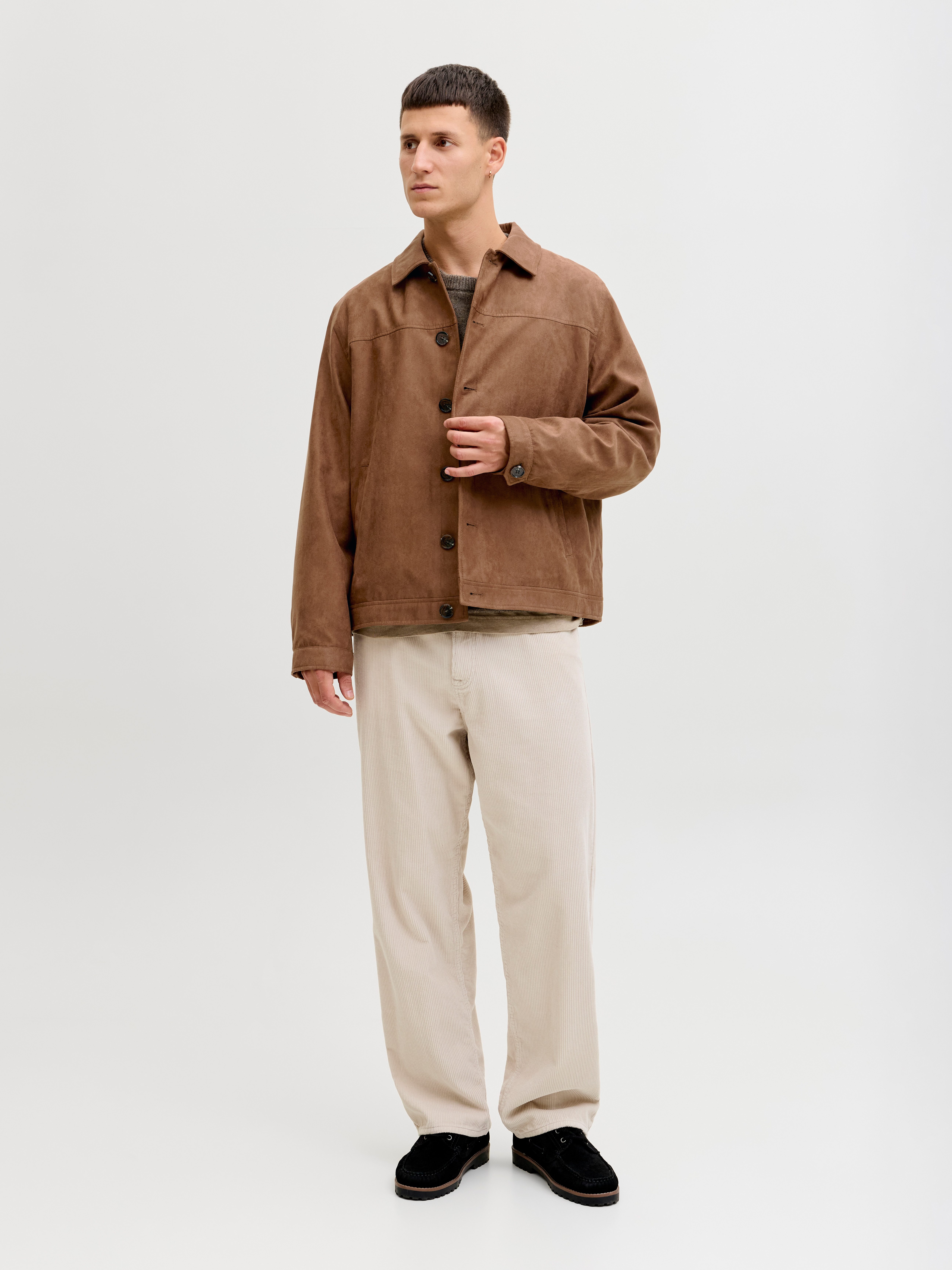 Jack & Jones Hemdjacke JJECASABLANCA SHACKET SN mit auffälliger Knopfleiste – Bild 3 von 5