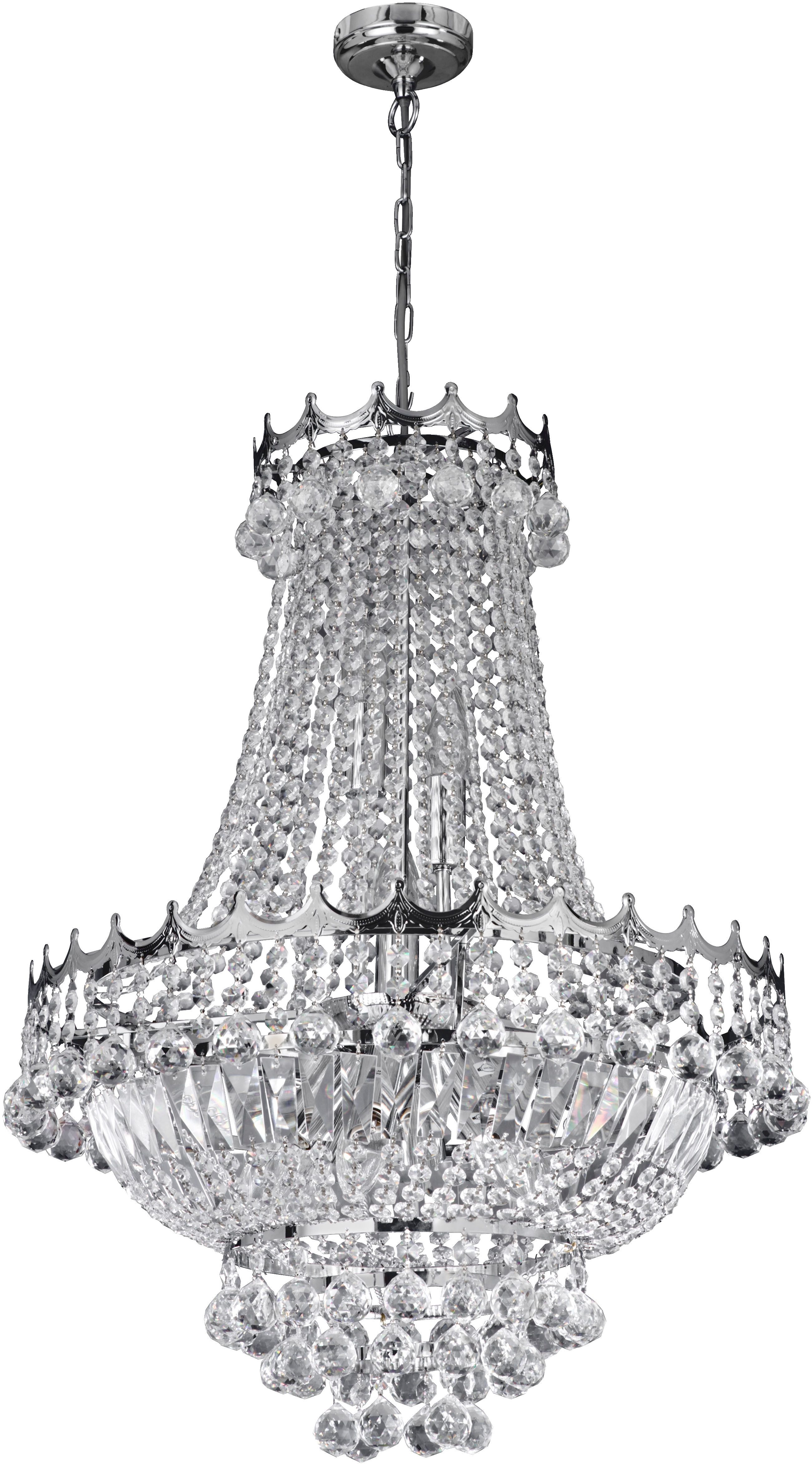 Searchlight Люстры Hängeleuchte Versailles, 9-flammig, ohne Leuchtmittel, Glamourös