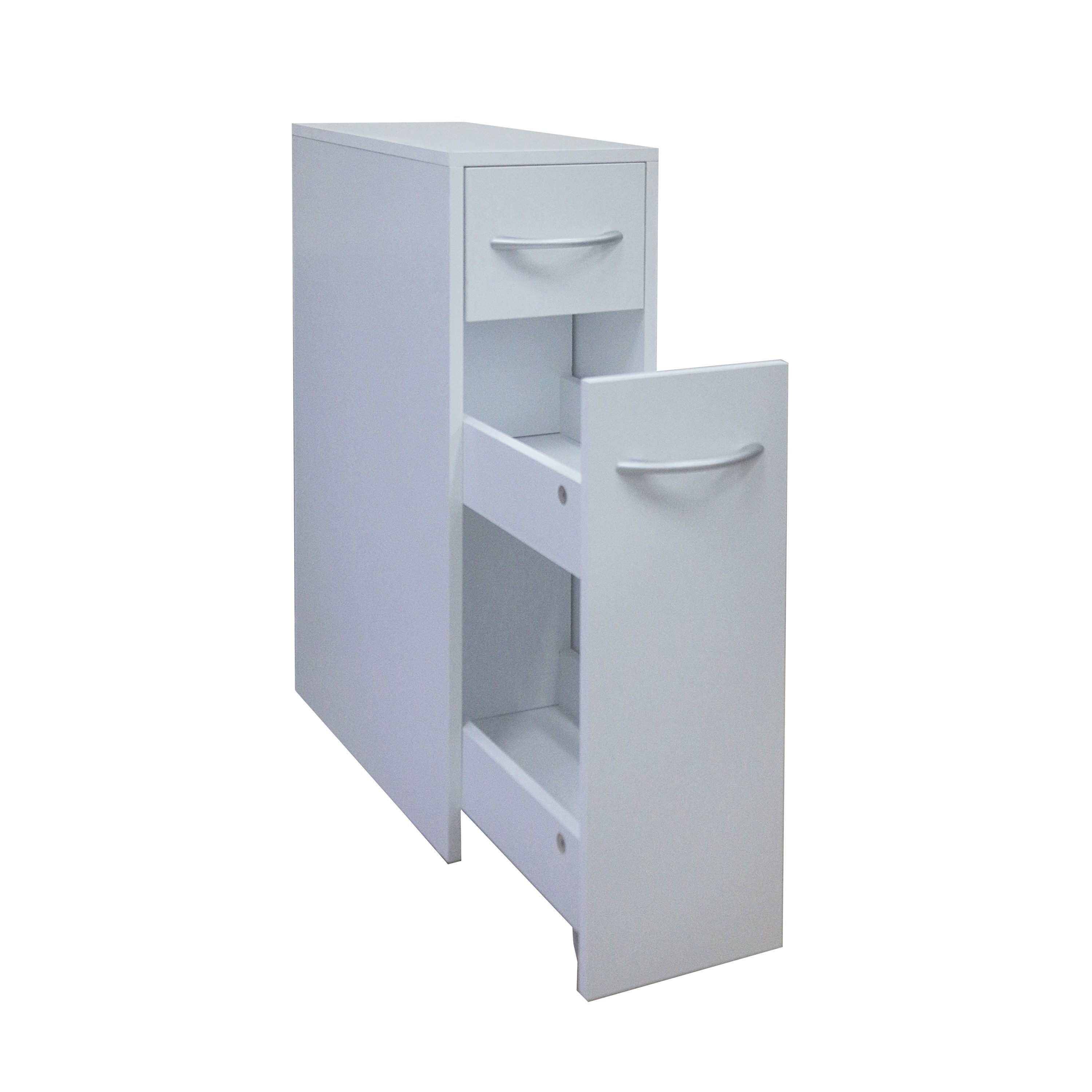 HTI-Living Midischrank Mehrzweckschrank schmal Thekla Weiß (Stück, 1-St., 1 günstig online kaufen