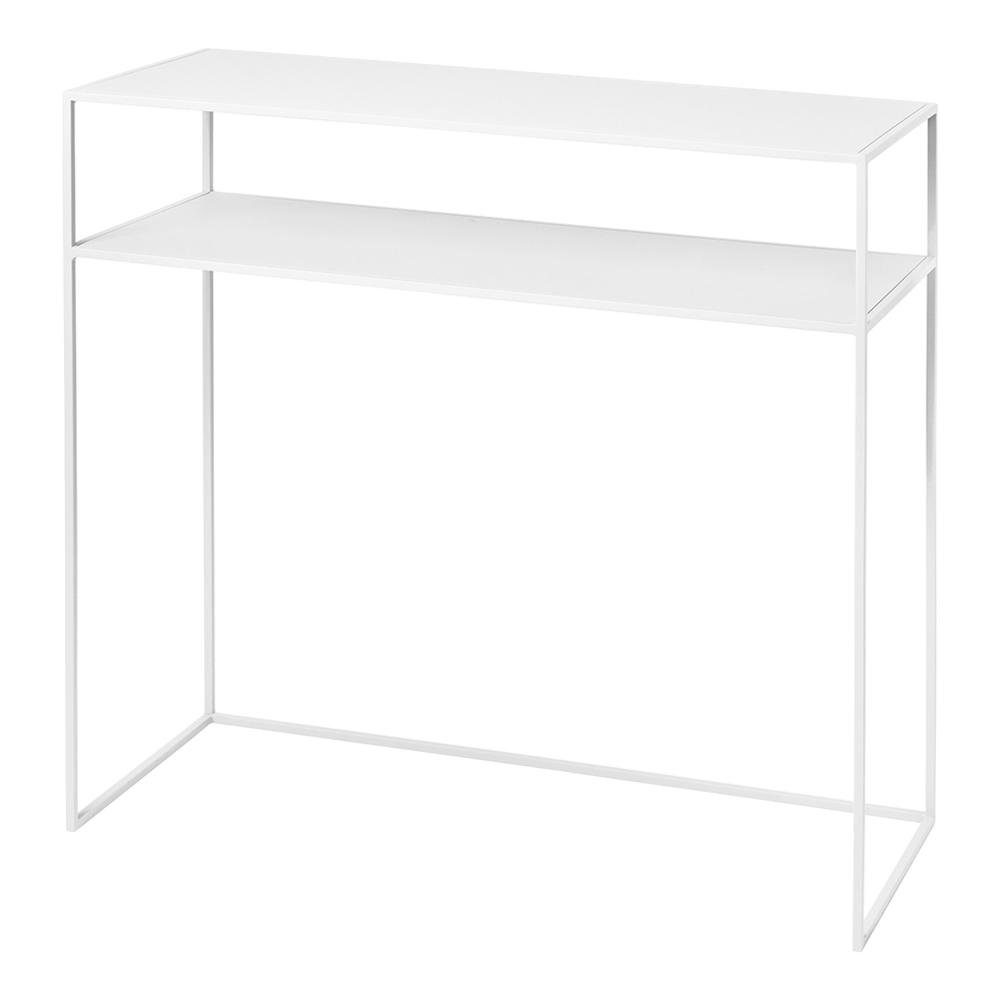 blomus Sideboard Sideboard Fera Regal Wandregal Stahl pulverbeschichtet White 35 x 85