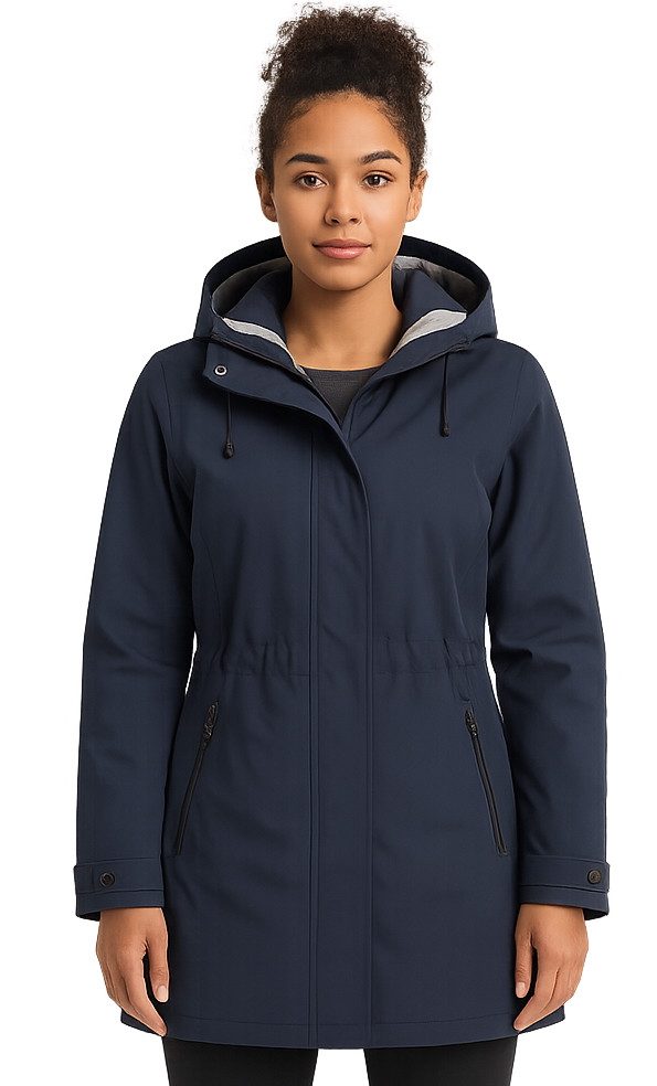 LPO Funktionsparka Iris II Funktionsmantel, Longjacket Parka Kurzmantel wasserdicht