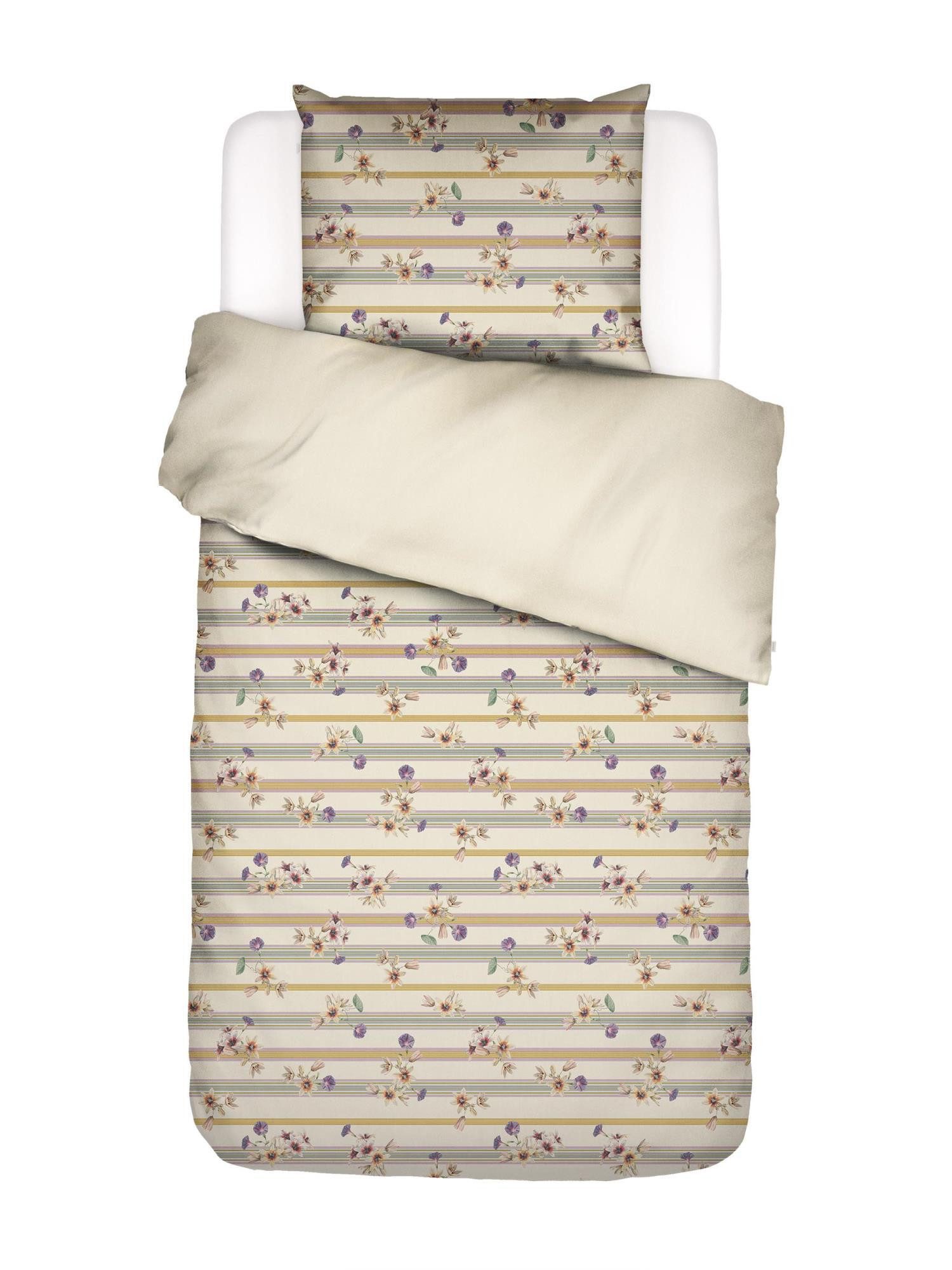 Essenza Bettwäsche Amare, Satin, 2 teilig, mit floralem Muster