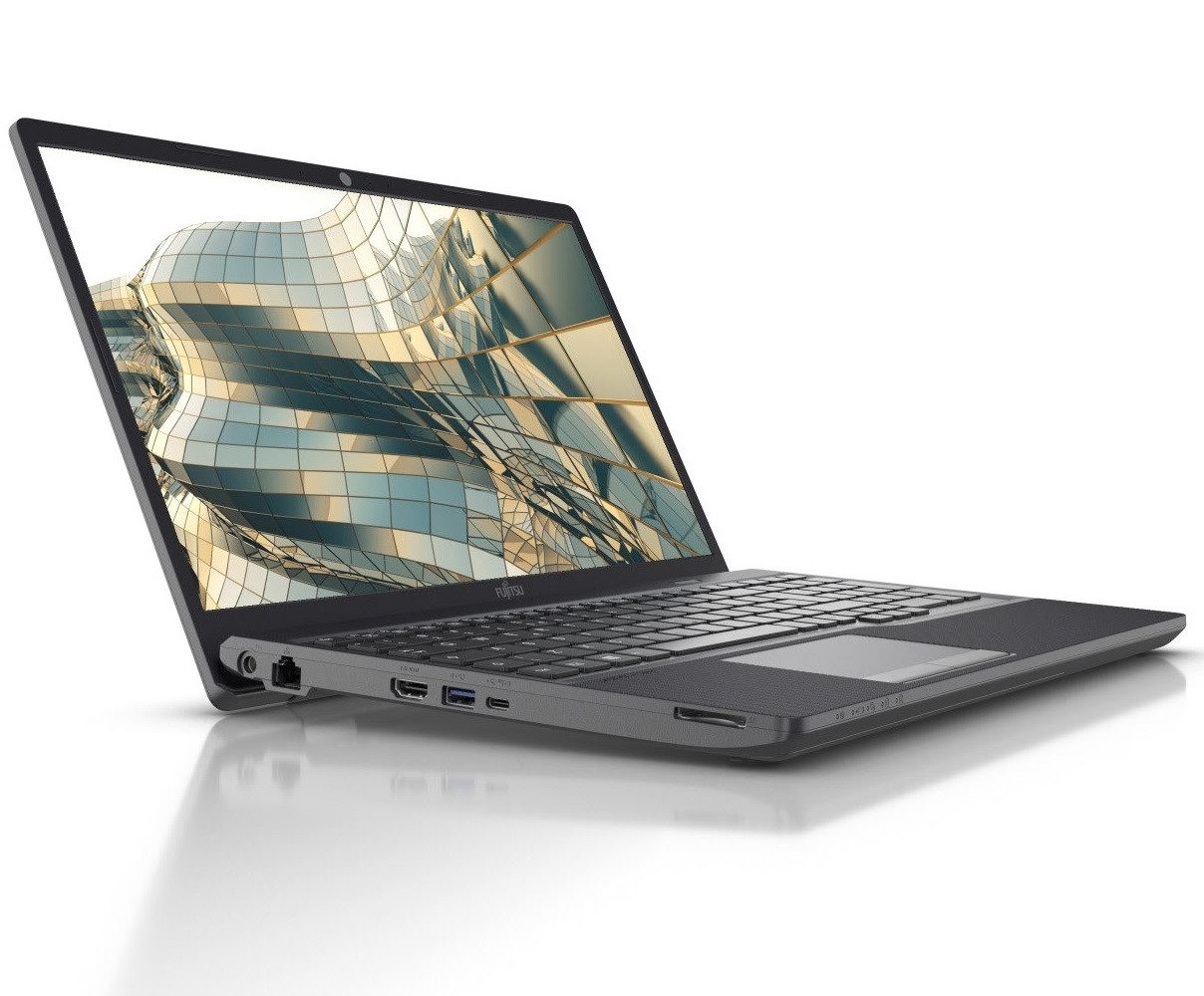 Fujitsu LifeBook A3511 - Windows 11 Pro - 256 GB SSD - 8 GB RAM - Full HD Notebook (39,60 cm/15.6 Zoll, Intel Core i3 i3-1115G4, UHD Graphics, 256 GB SSD, Win 11 Laptop bis zu 4,10 GHz mit Intel® Turbo, HD Webcam)