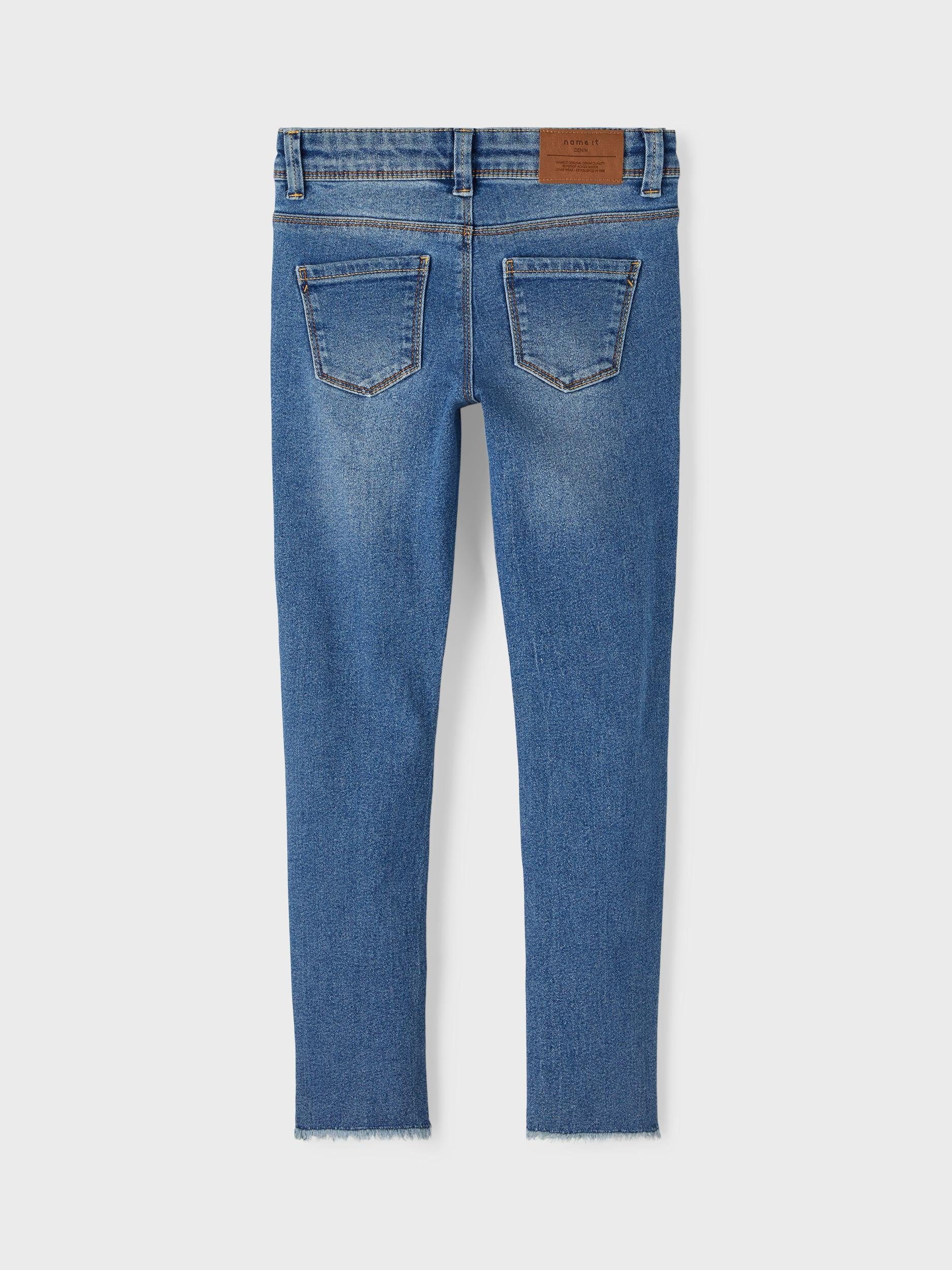 Name It blue JEANS medium denim 1191-IO Slim-fit-Jeans NKFPOLLY SKINNY