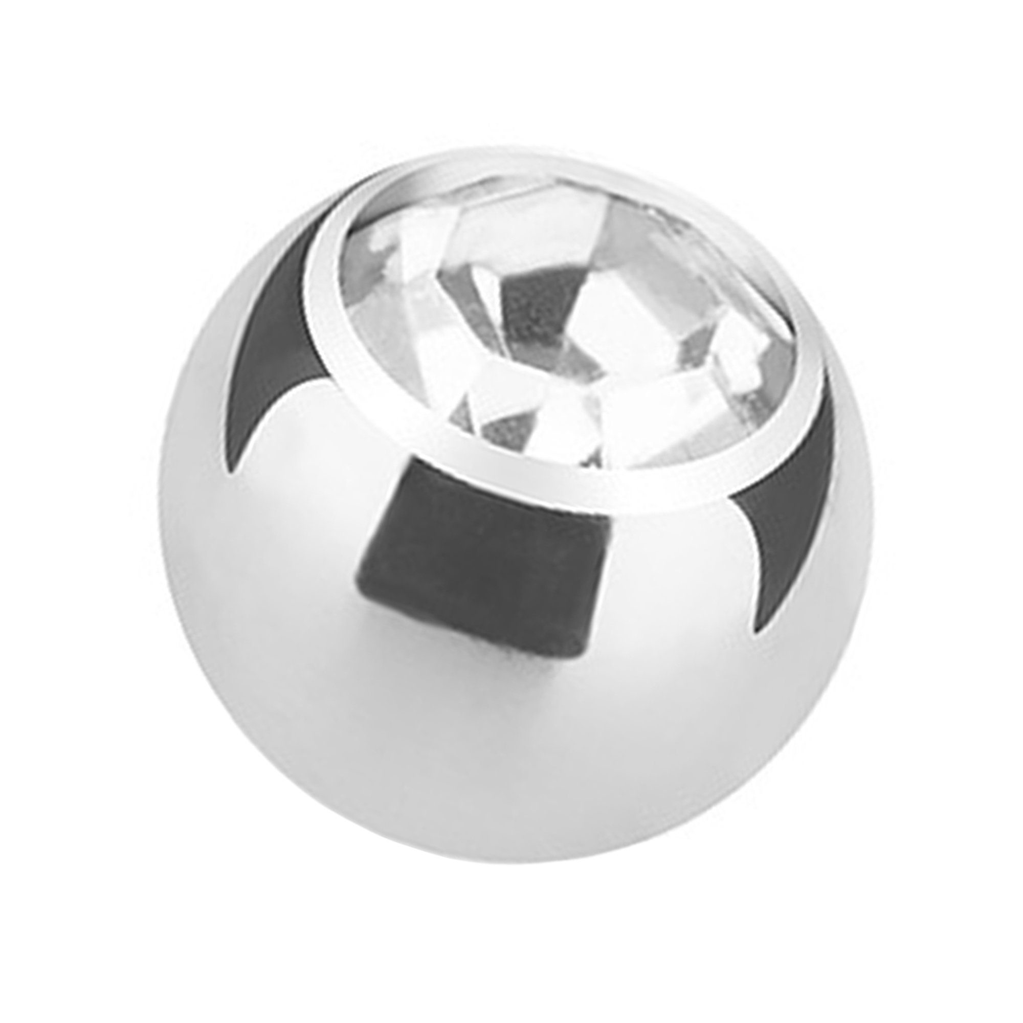 Taffstyle Piercing-Set Piercing Ersatz Schraubkugel Silber günstig online kaufen