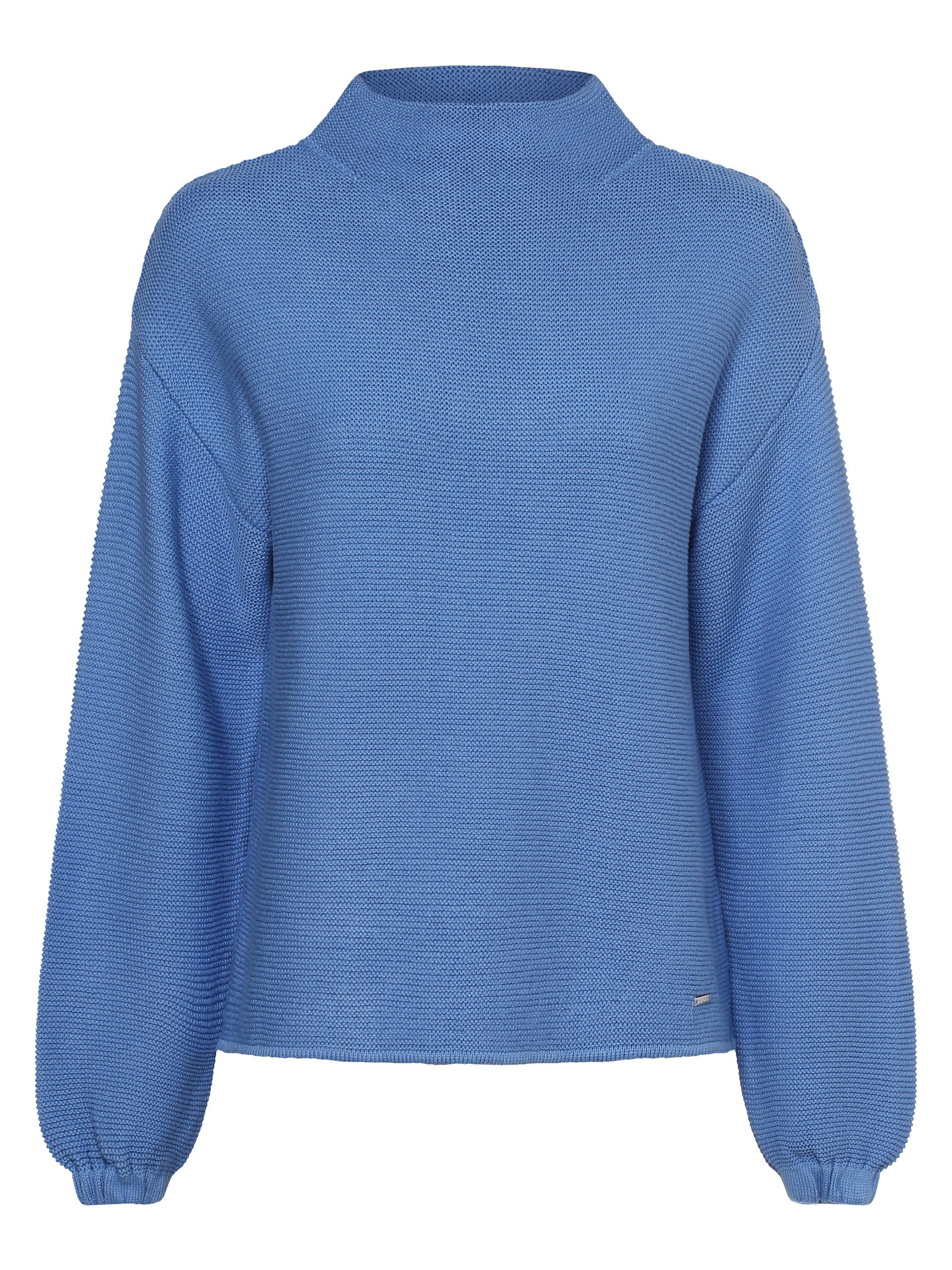 MORE&MORE blau Strickpullover