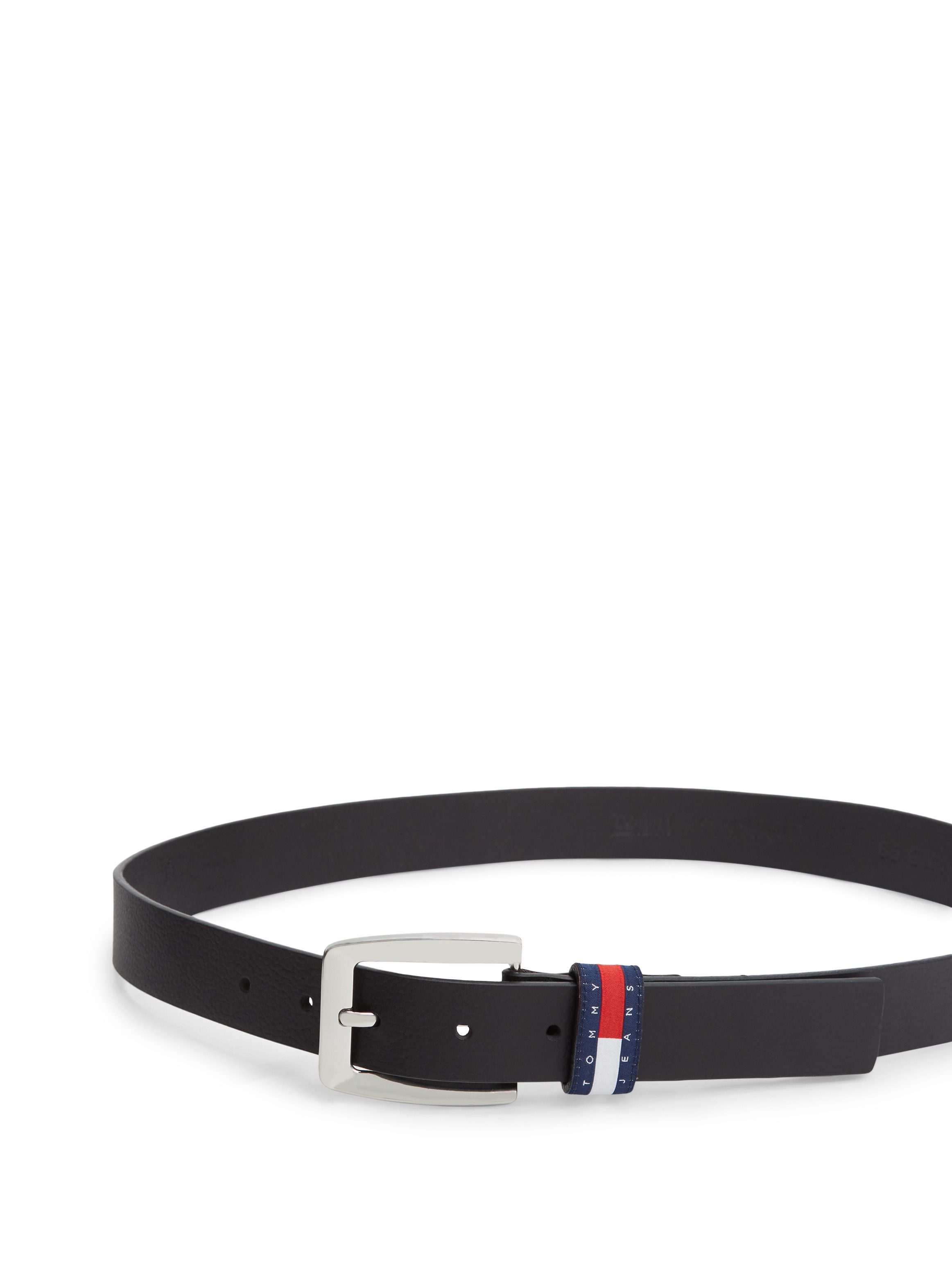 Tommy Jeans Ledergürtel TJW BOLD FLAG Breite 3 cm