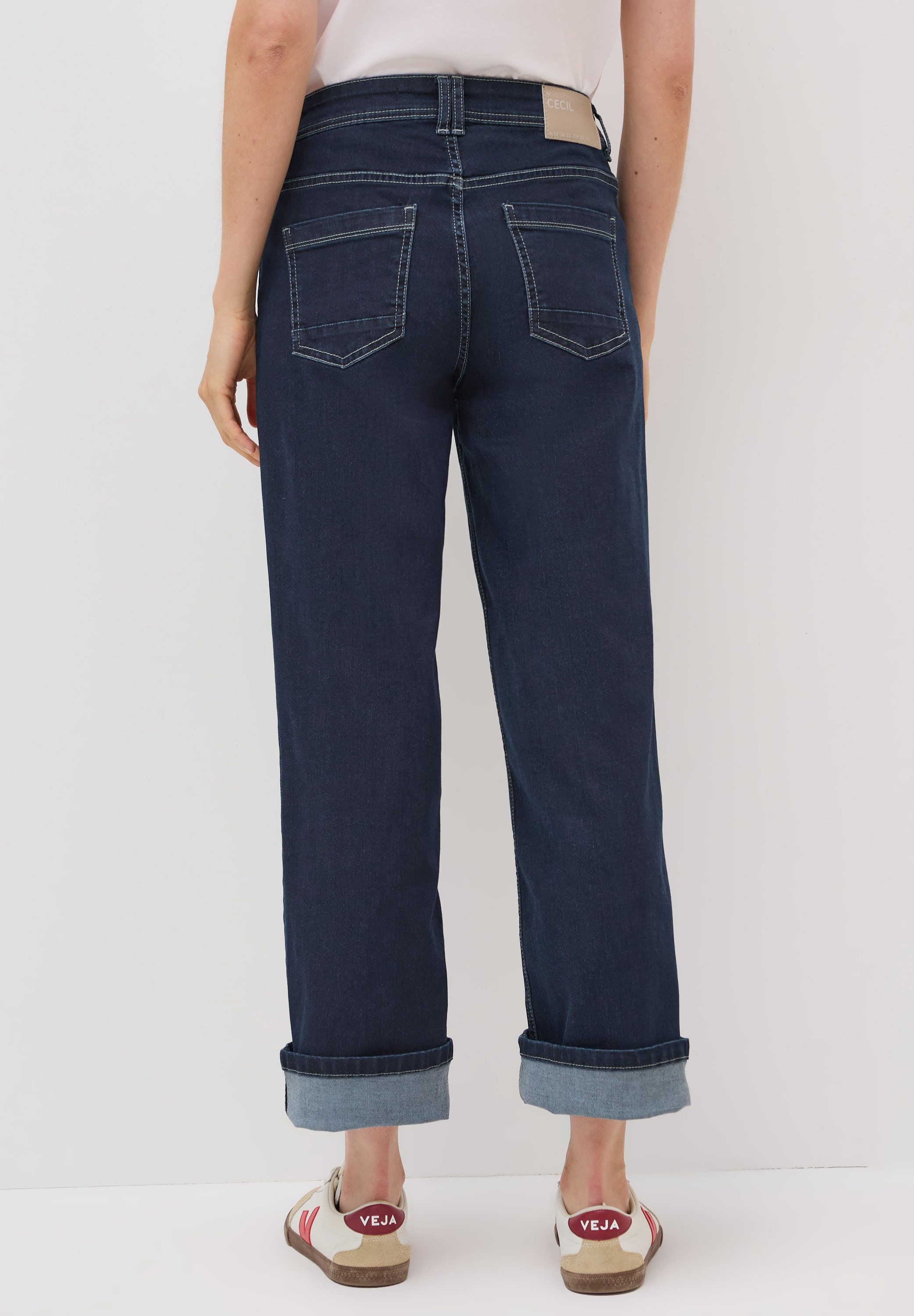 CECIL Loose-fit-Jeans High Waist