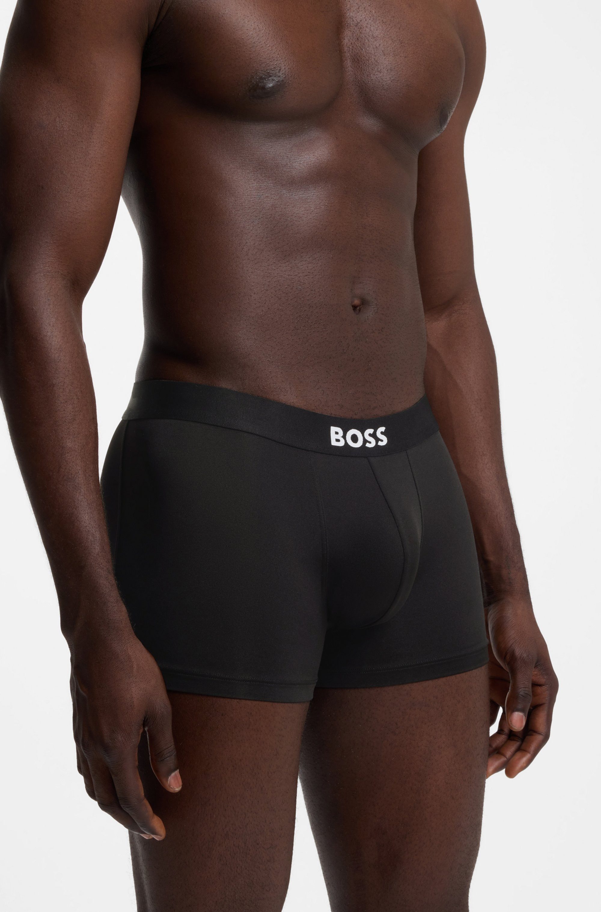 BOSS Trunk 3P Micro ONE (Packung, 3-St) elastischer Bund