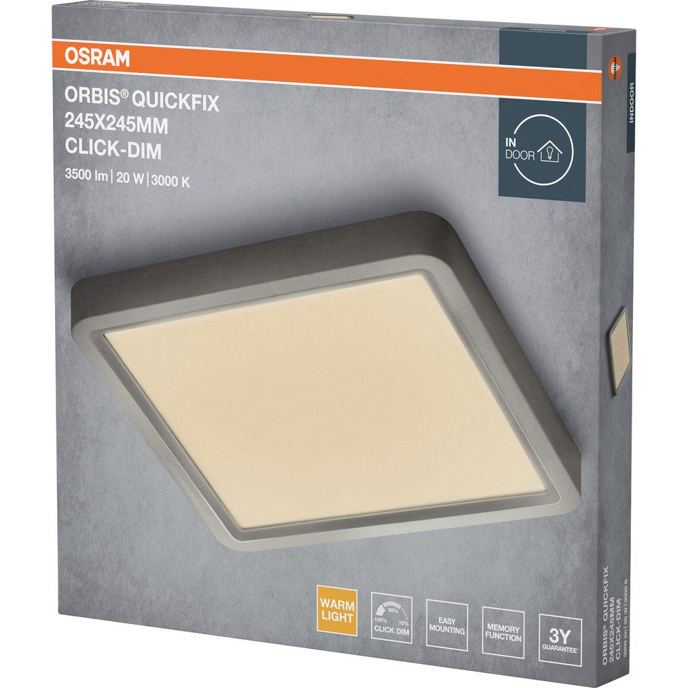 Osram Deckenleuchte OSRAM HOMELIGHTING 4099854604867 Deckenleuchte, LED-Deckenleuchte