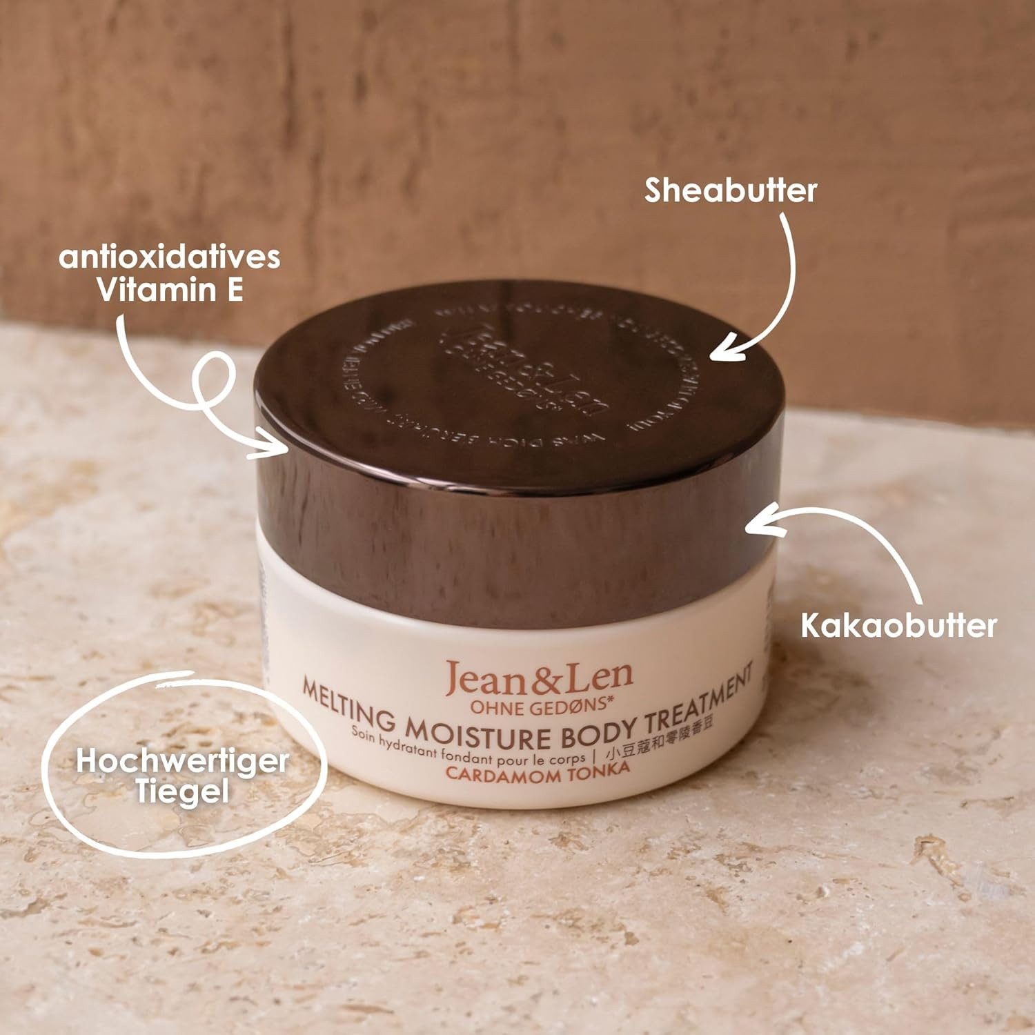 Jean & Len ohne Gedons* Körperbutter Melting Moisture Body Treatment, 200 ml