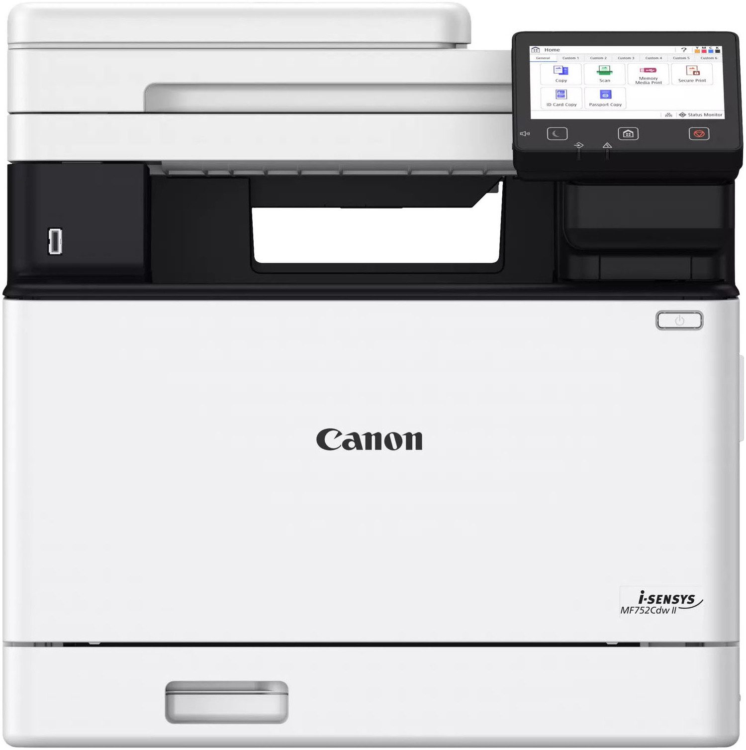 Canon i-SENSYS MF752Cdw Ⅱ Farblaserdrucker, (WLAN (Wi-Fi), LAN (Ethernet), Laser-und Multifunktionsdrucker)