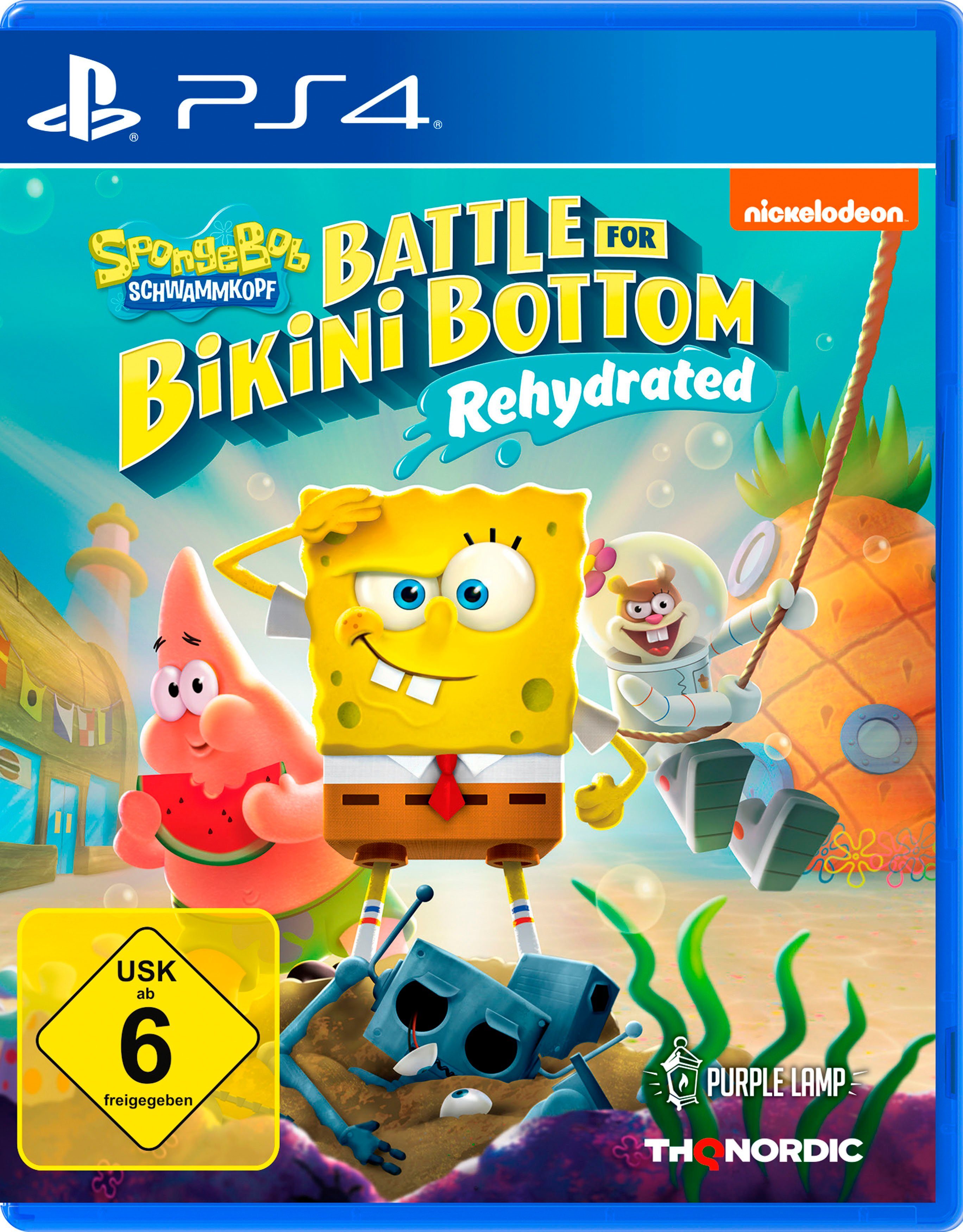 THQ Nordic PS4 Spongebob Schwammkopf: Battle For Bikini Bottom - Rehydrated PlayStation 4 | PS4-Spiele