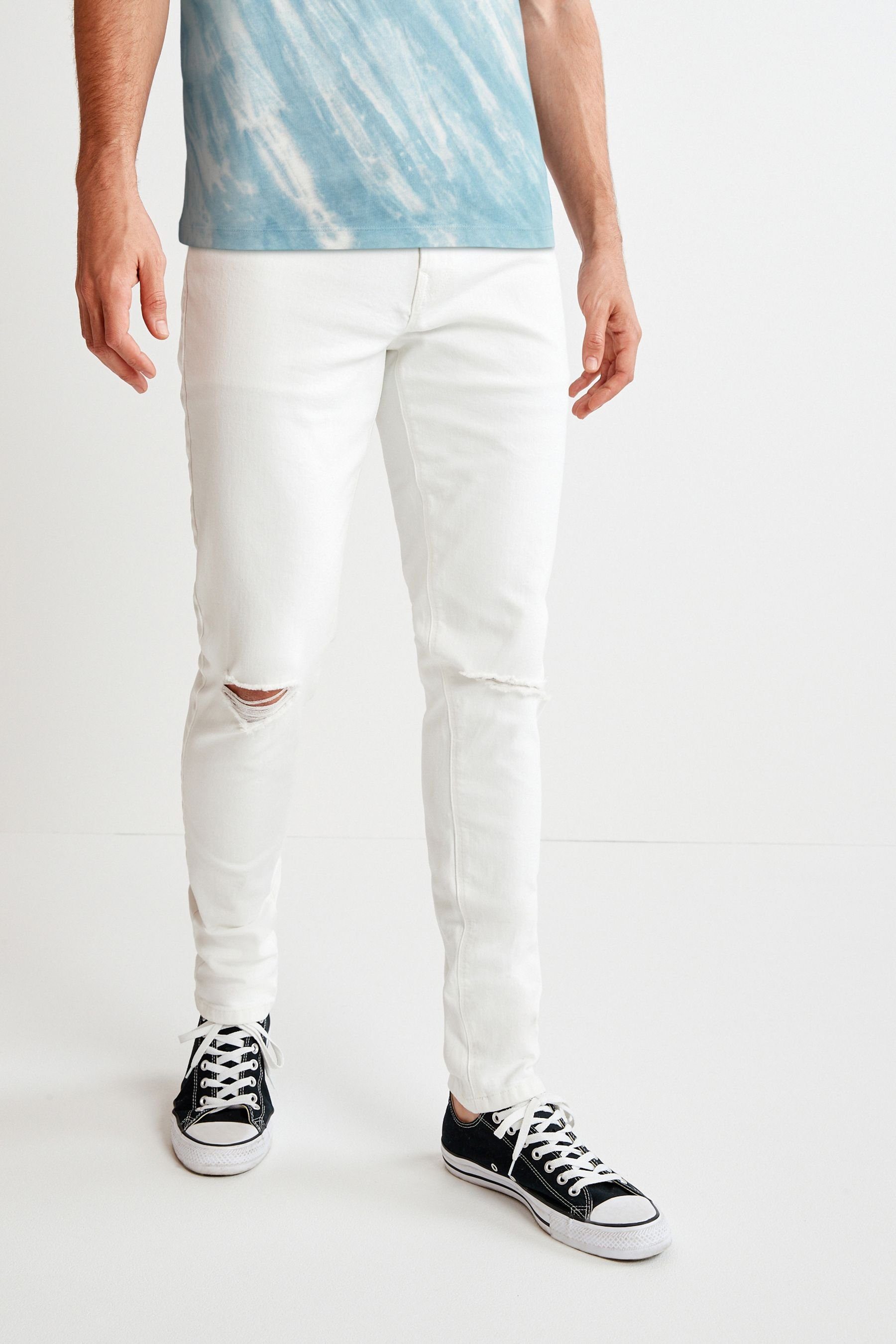 Skinny-fit-Jeans (1-tlg) Next Jeans White