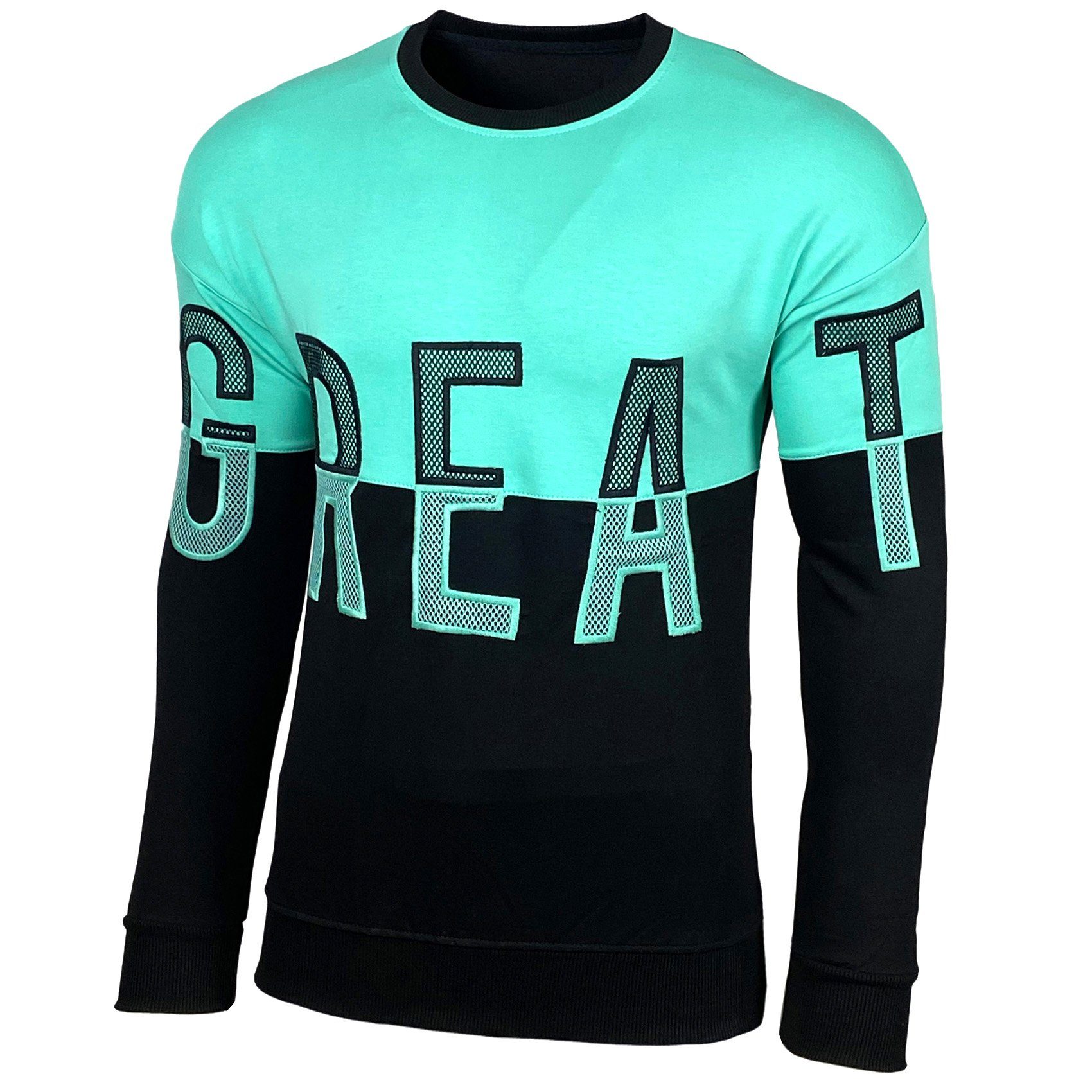 Hoodie Baxboy Herren Pullover Sweatjacke Sweatshirt Langarm Hoody 3764