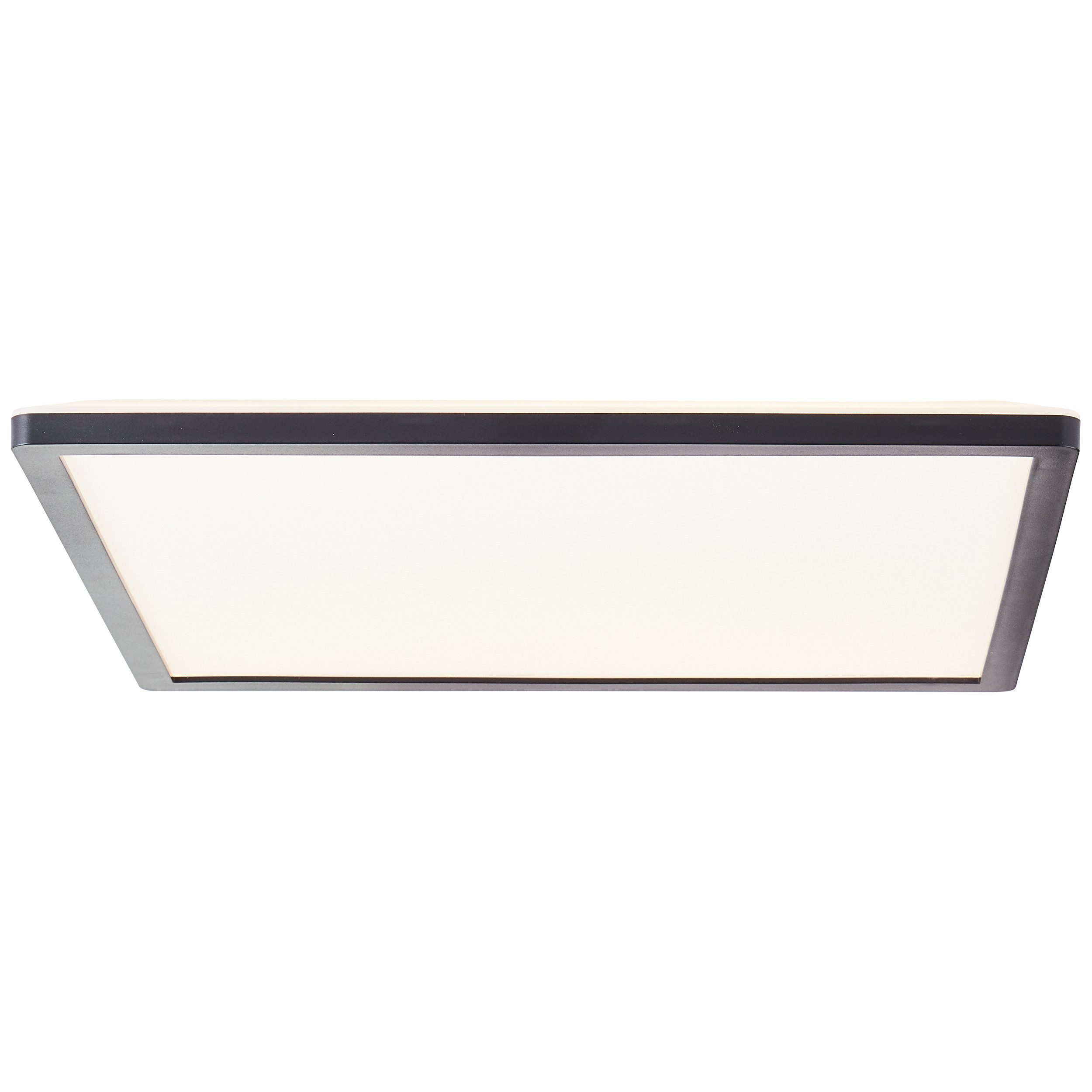 BreLight LED Panel Sorell, CCT - über Fernbedienung, Dimmfunktion, Memoryfunktion, Nachtlichtfunktion, Timerfunktion, LED fest integriert, warmweiß - kaltweiß, 42 x 42 cm, 3200 lm, 3000-6500 K, dimmbar, Fernbedienung