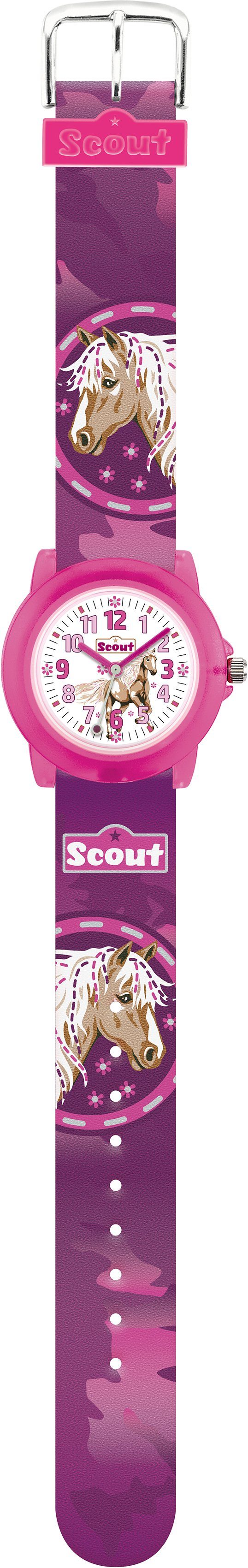 Scout Quarzuhr Crystal, 280305042, ideal auch als Geschenk