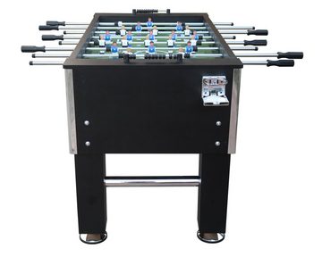 L.A. Sports Kickertisch Kicker Table 5“ Kickertisch Tischfußbal verchromte Spielstangen, besonders stabil, mit verchromten Elementen