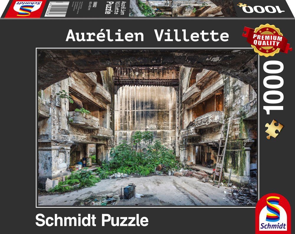 Schmidt Spiele Puzzle 1000 Teile Puzzle Aurélien Villette Kubanisches Theater 59682, 1000 Puzzleteile