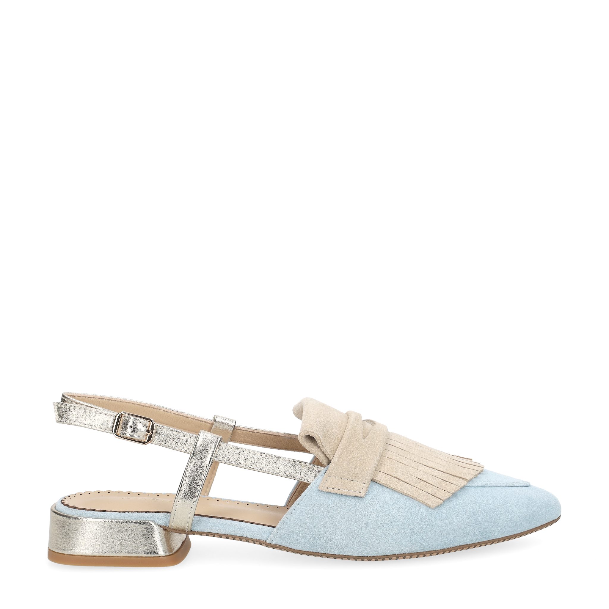 Maripé Maripé MA159 V.1, Peeptoes & Slingpumps, Blau, Damen Peeptoepumps
