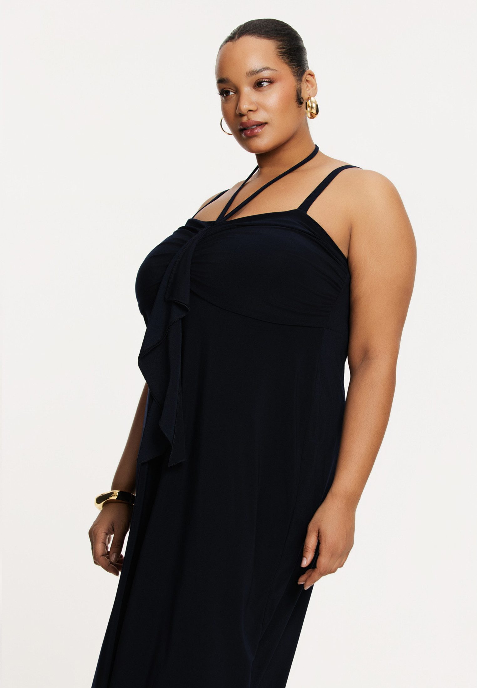 A-Linien-Kleid Damen Kleid ärmellos