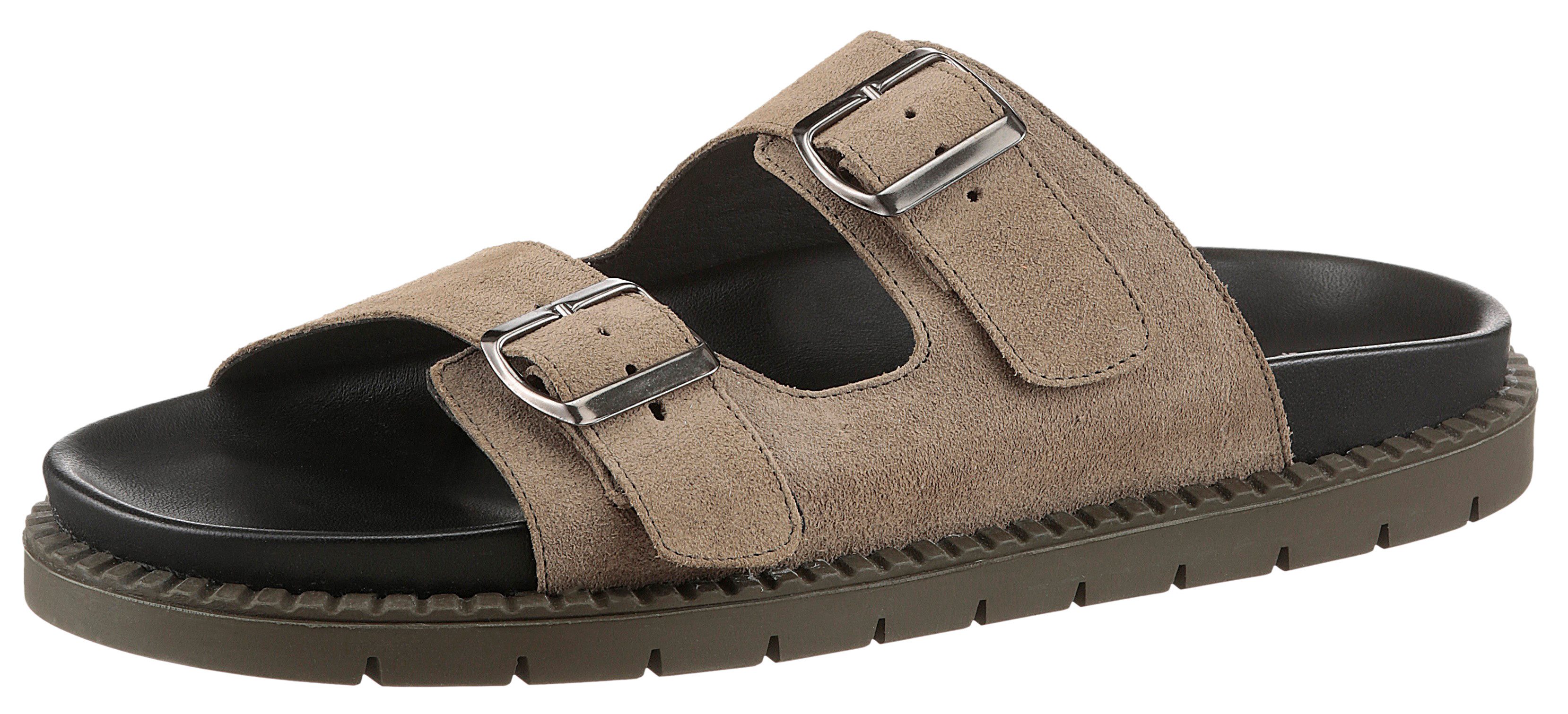VERBENAS Capri Serraje Pantolette, Sommerschuh, Schlappen, Hausschuh, Urlau günstig online kaufen