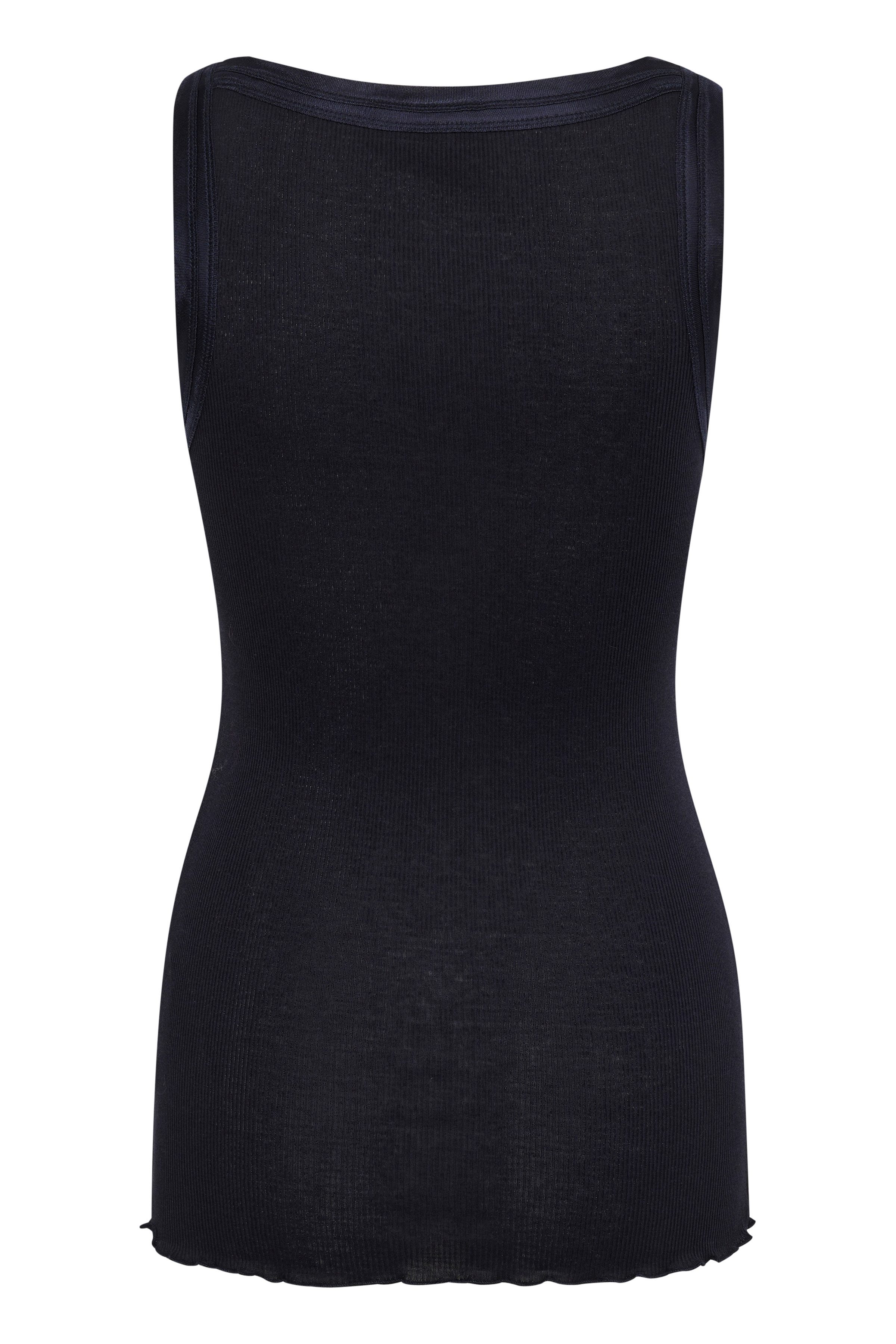 Saint Tropez Tanktop SZ-MAYA TANK TOP mit Seidenanteil
