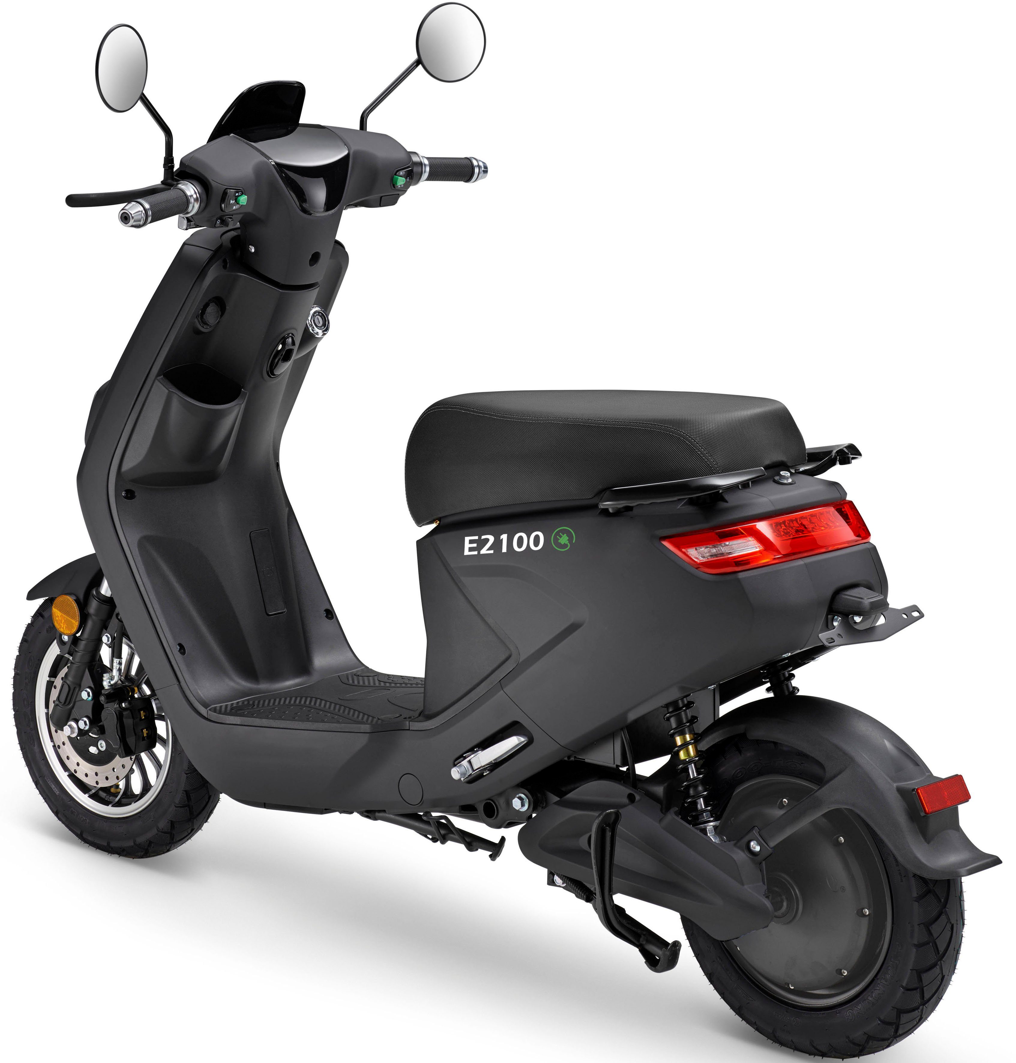 Luxxon E-Motorroller E2100, 2000 W, 45 km/h anthrazit