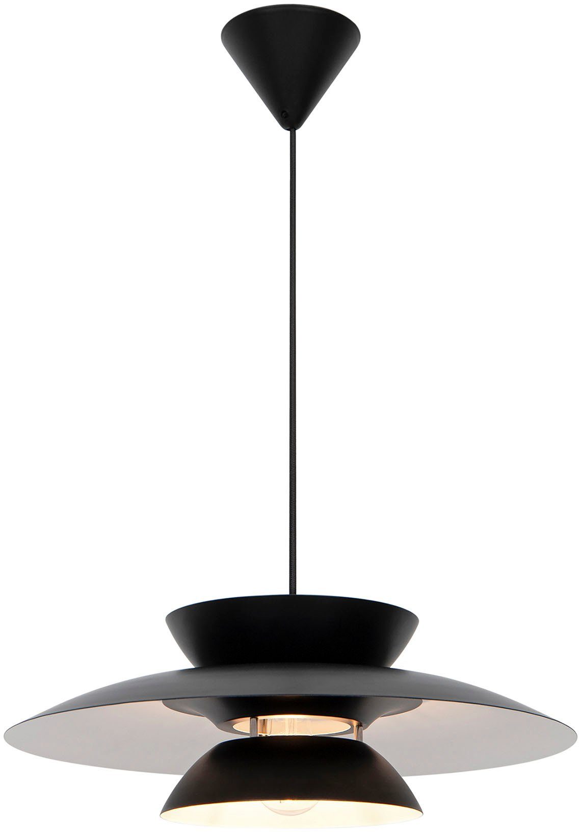 Nordlux Pendelleuchte Carmen, ohne Leuchtmittel, Skandinavische klare und w günstig online kaufen