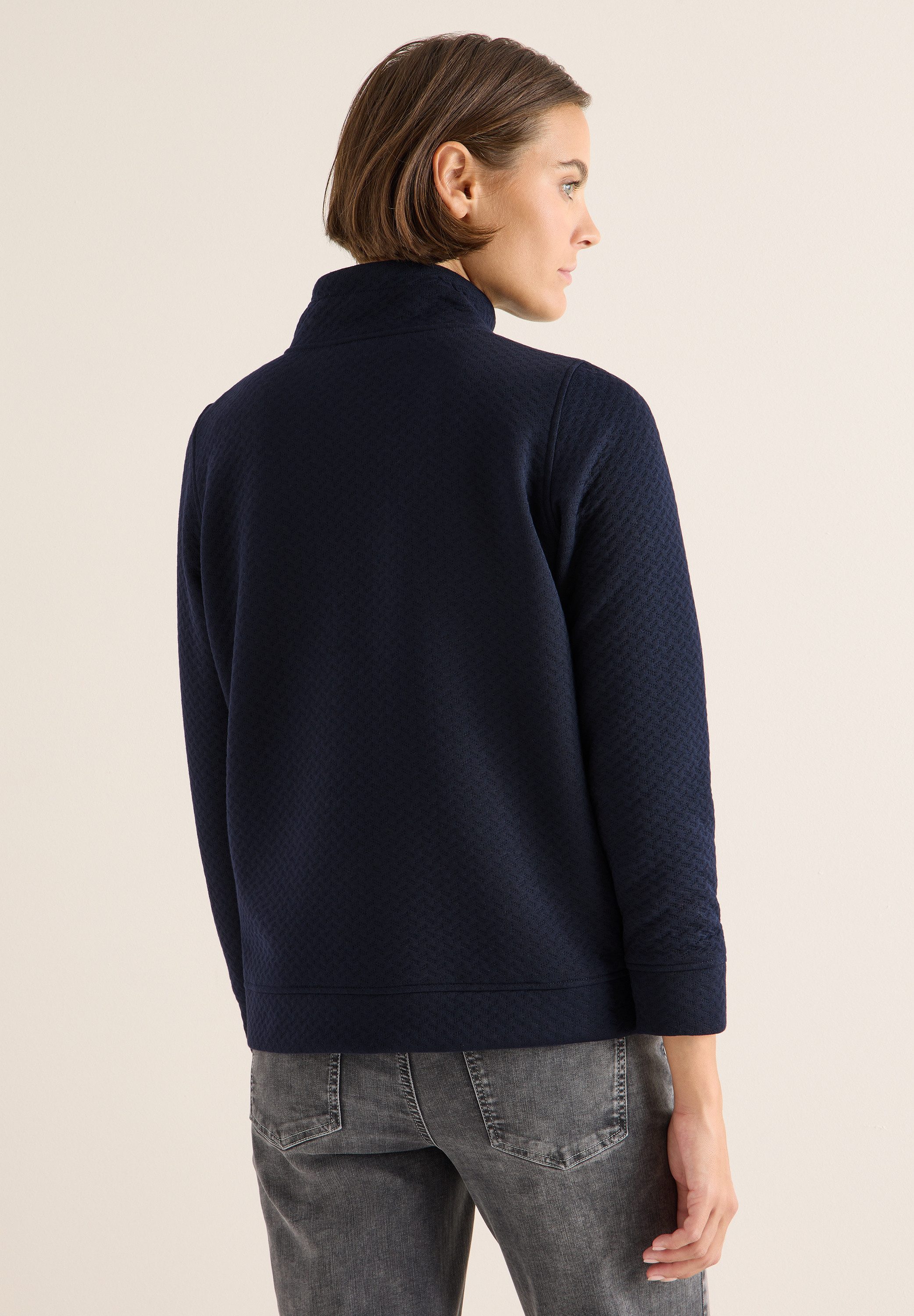 CECIL Sweatjacke mit Stehkragen günstig online kaufen