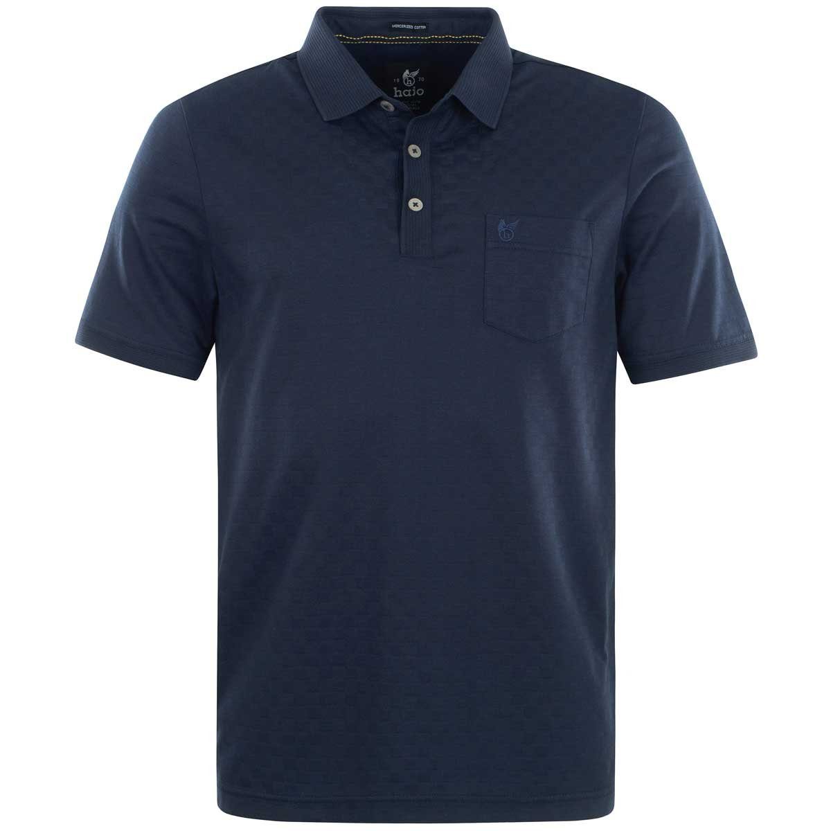 Hajo Poloshirt 20079/2 Stay Fresh, Pflegeleicht, Atmungsaktiv, Bügelfrei Marine609 | Rundhalsshirts