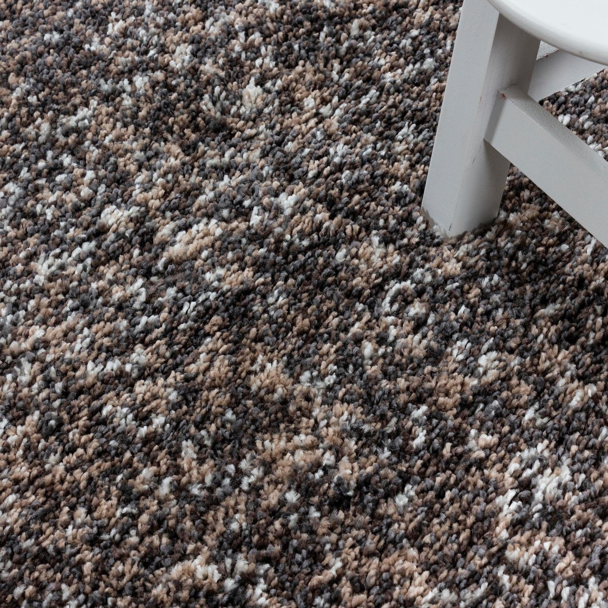 Ayyildiz Teppiche Hochflor-Teppich Enjoy Shaggy,auch als Läufer und in Rund, rechteckig, Höhe: 50 mm, Shaggy, Langflor, meliert, Wohnzimmer, Schlafzimmer – Bild 5 von 5