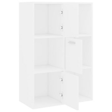 furnicato Bücherregal Lagerschrank Weiß 60x29,5x90 cm Holzwerkstoff