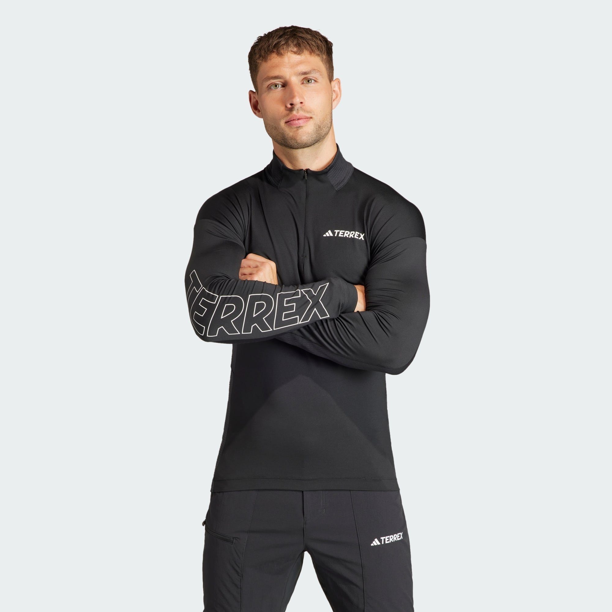 adidas TERREX Funktionstop TERREX XPERIOR LONGSLEEVE Black