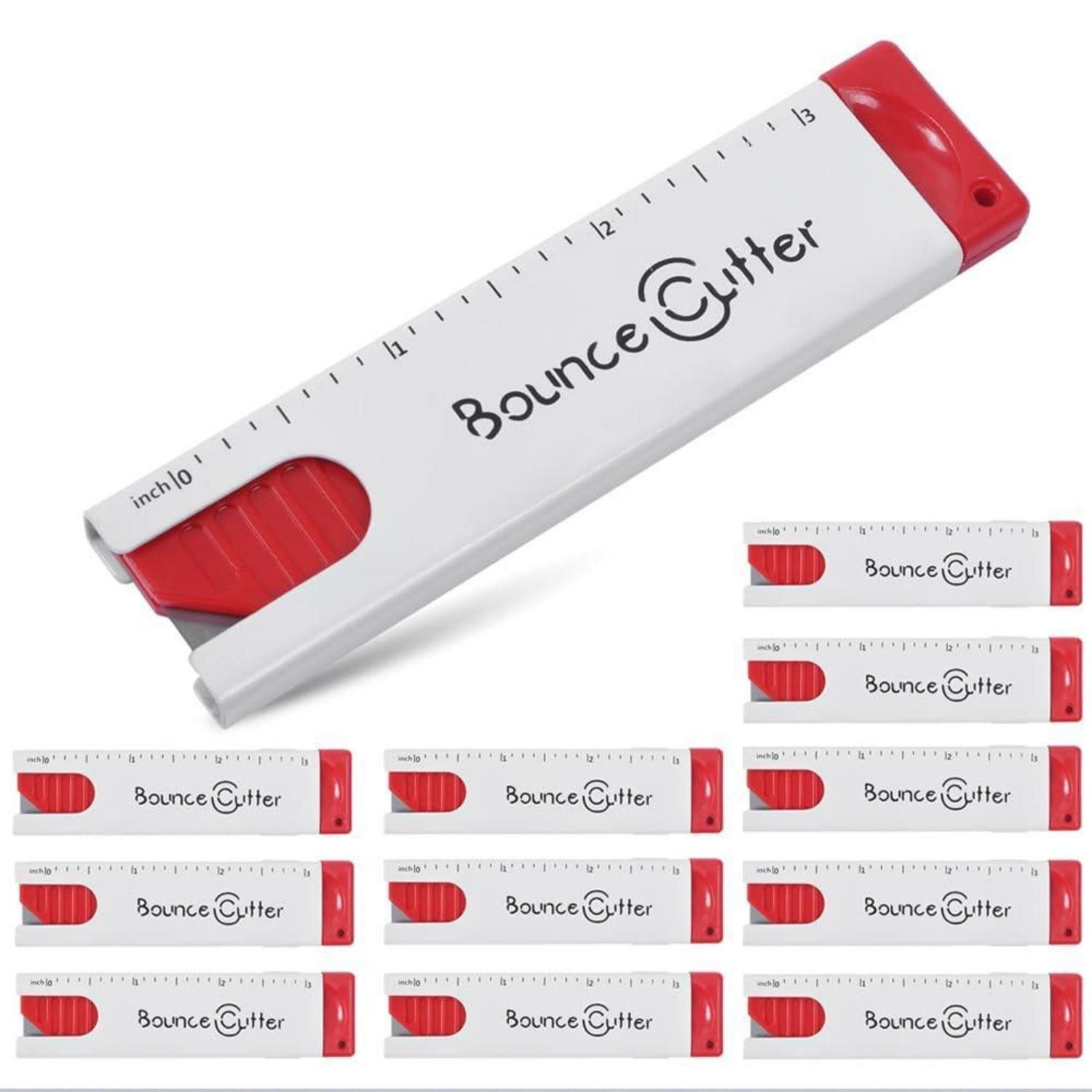 LuxusKollektion Cuttermesser Sicherheitsmesser Mini Autom. Rückzug 12 St.