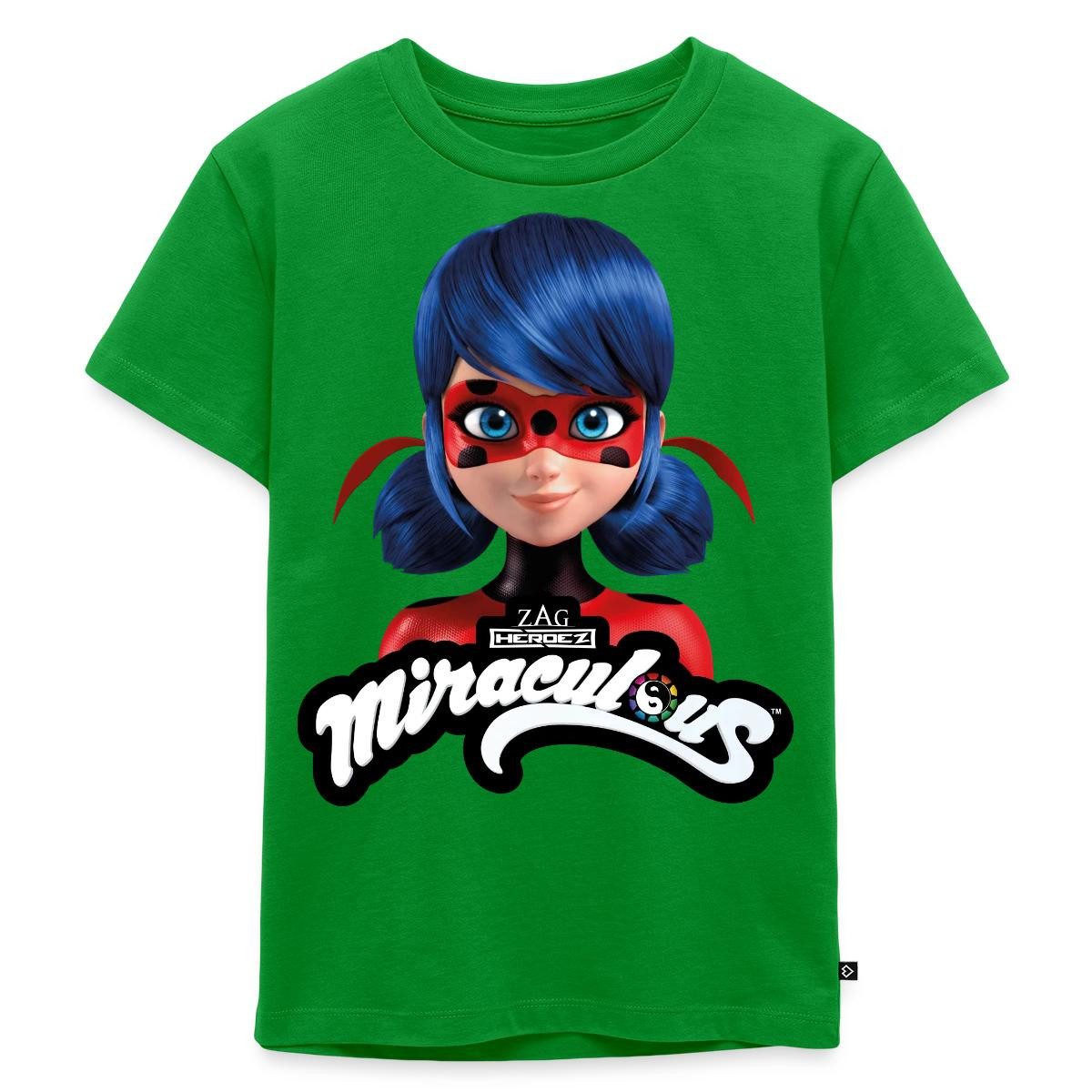 T-Shirt Miraculous Ladybug Mit Logo Kinder Premium T-Shirt