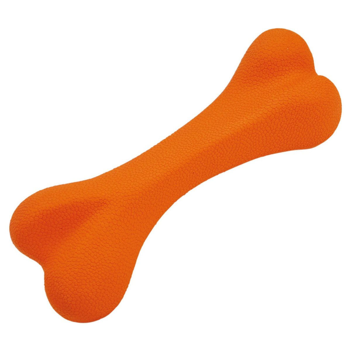 Nobby Spielknochen Hundespielzeug Vollgummi Knochen orange