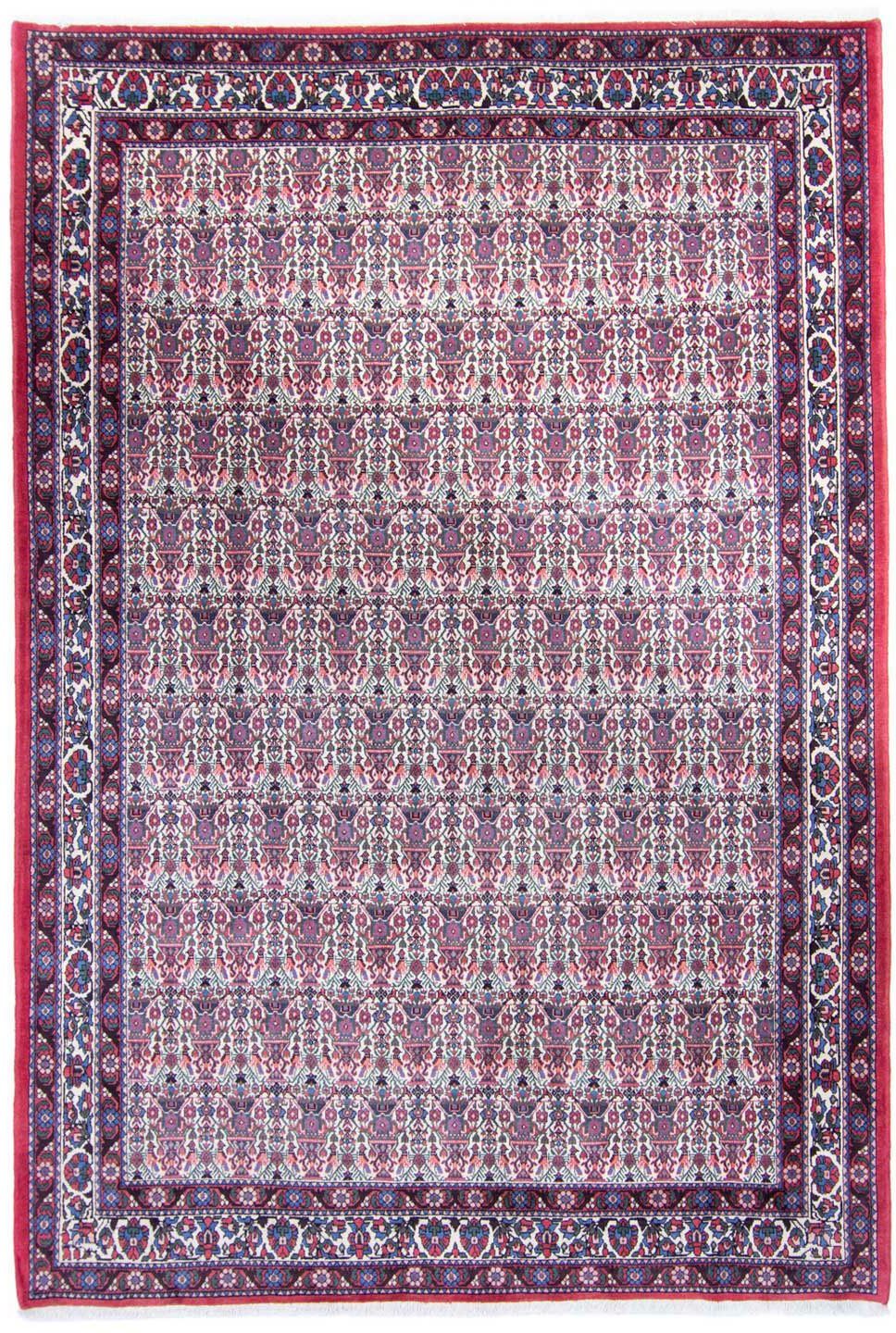 Wollteppich Abadeh Durchgemustert Beige chiaro 300 x 200 cm, morgenland, rechteckig, Höhe: 10 mm, Unikat mit Zertifikat