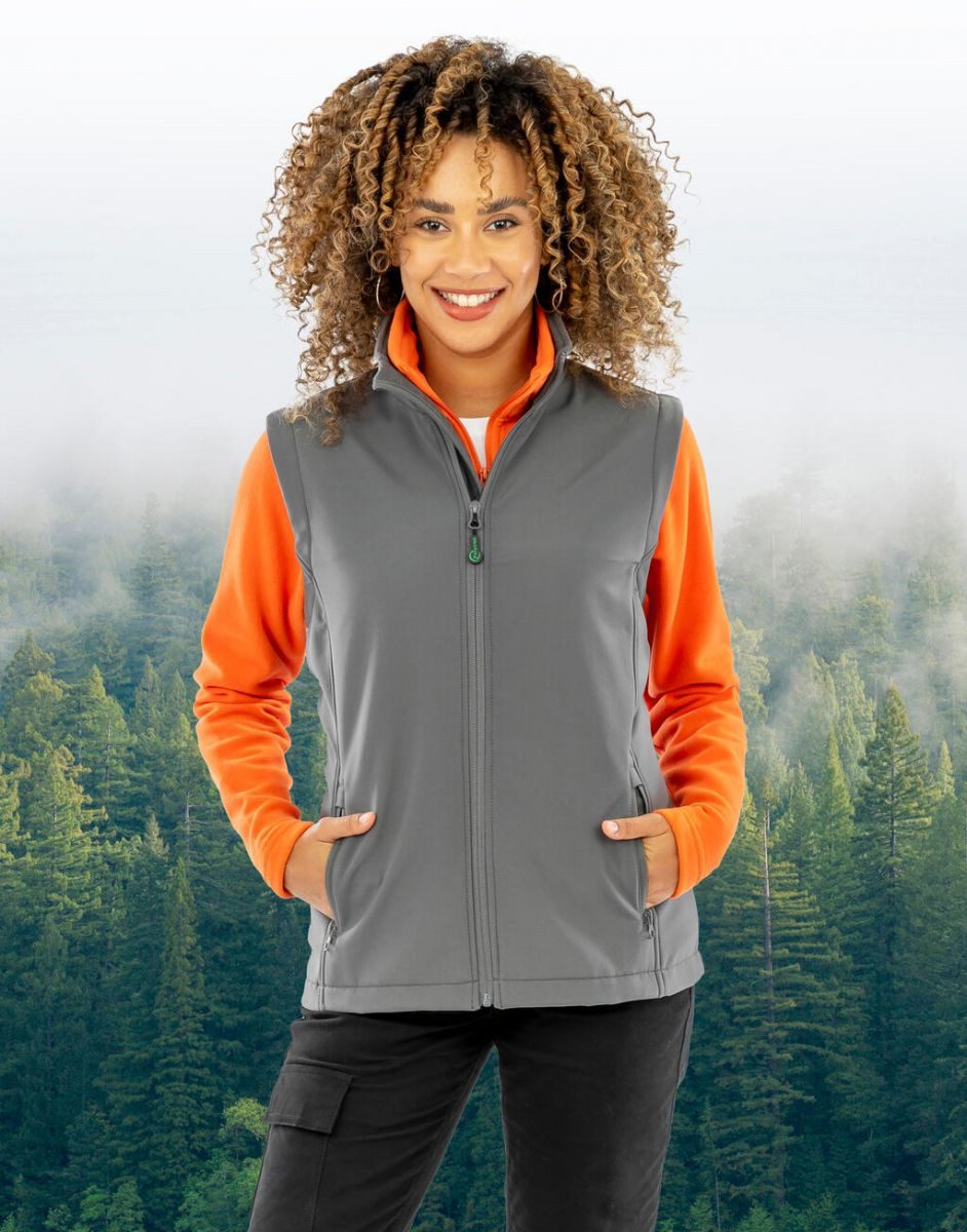 Result Funktionsweste Womens Recycled 2-Layer Printable Softshell Bodywarmer