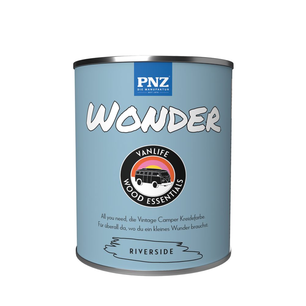 PNZ - Die Manufaktur Kreidefarbe Vanlife Wonder, Camper Vintage Farbe, vielseitig,Mineralfarbe