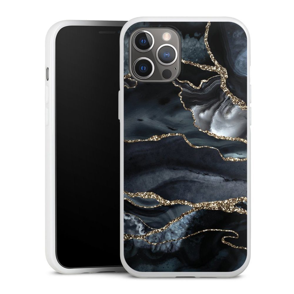 DeinDesign Handyhülle »Dark marble gold Glitter look« Apple iPhone 12 Pro  Max, Silikon Hülle, Bumper Case, Handy Schutzhülle, Smartphone Cover Glitzer  Look Marmor Trends online kaufen | OTTO