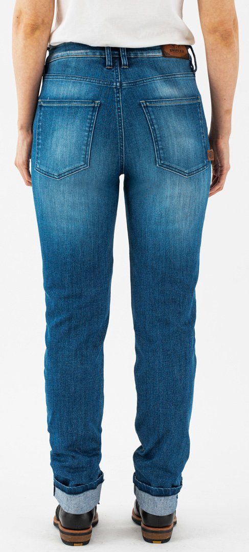 Rokker Motorradhose Birdie Damen Motorradjeans Knieprotektoren enthalten