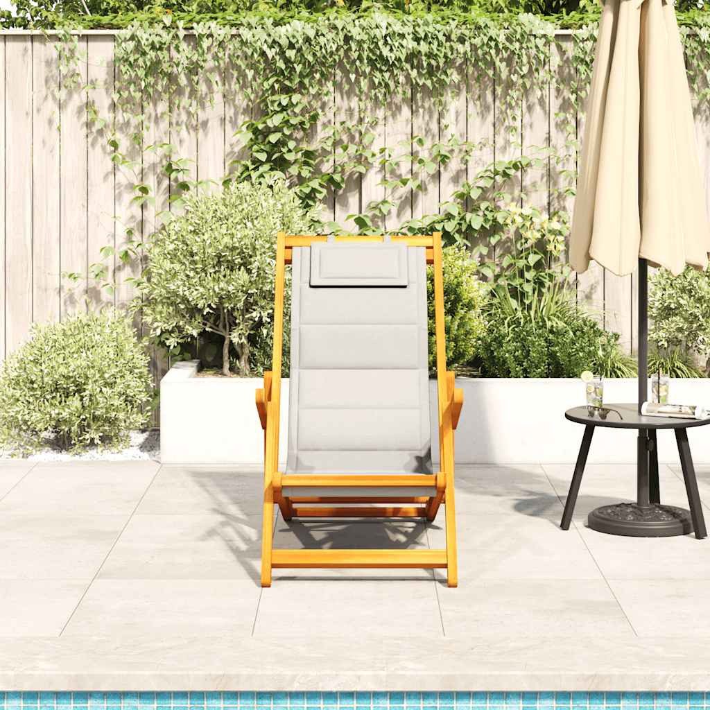 vidaXL Gartenstuhl Strandstuhl mit Armlehnen Klappbar günstig online kaufen