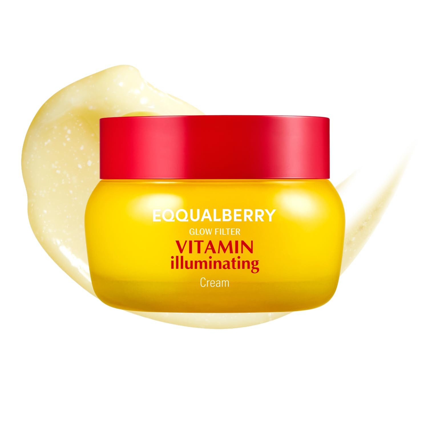 Eqqualberry Tagescreme Vitamin Illuminating Cream 50ml – Vitamin C Gesichtscreme mit Niacinamide & Tranexamic Acid – Glow Moisturizer für ebenmäßigen Teint, Hautbarriere Pflege, korean skincare Gesichtspflege