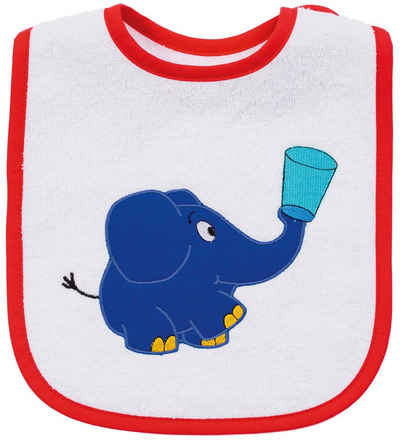 Smithy Lätzchen Babylatz blauer Elefant, (1-St), made in Europe