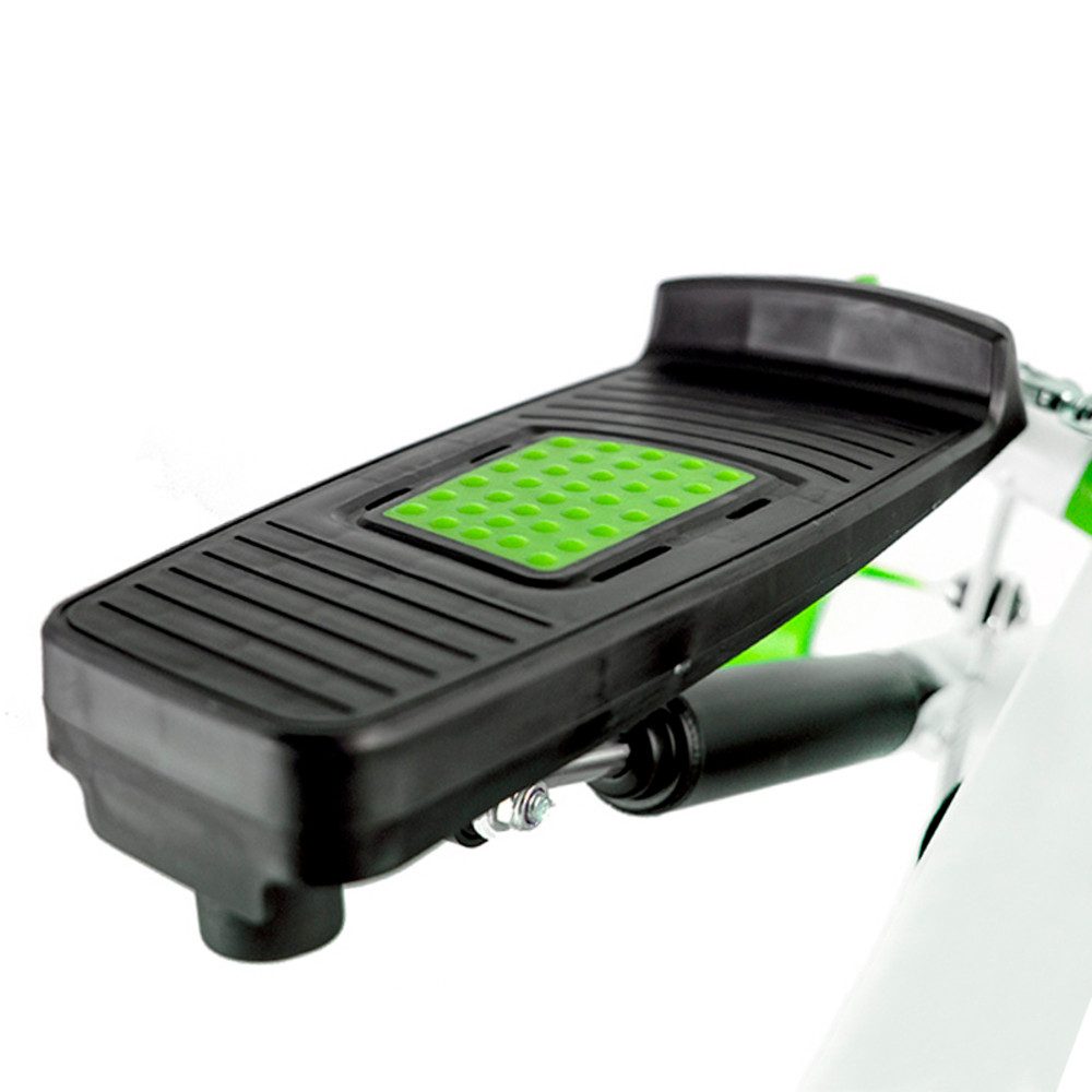 HMS Mini-Stepper S3085 Side-Stepper Cardiogerät (1-tlg., bewegliche Hebelarme), Bewegliche Arme und Expander binden Oberkörpermuskulatur aktiv ein